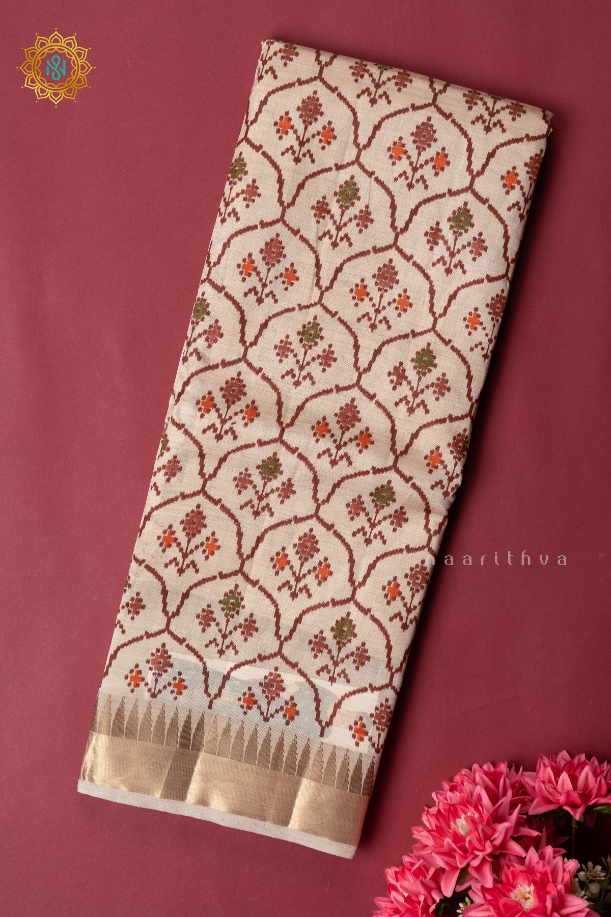 OFF WHITE - SEMI TUSSAR SILK