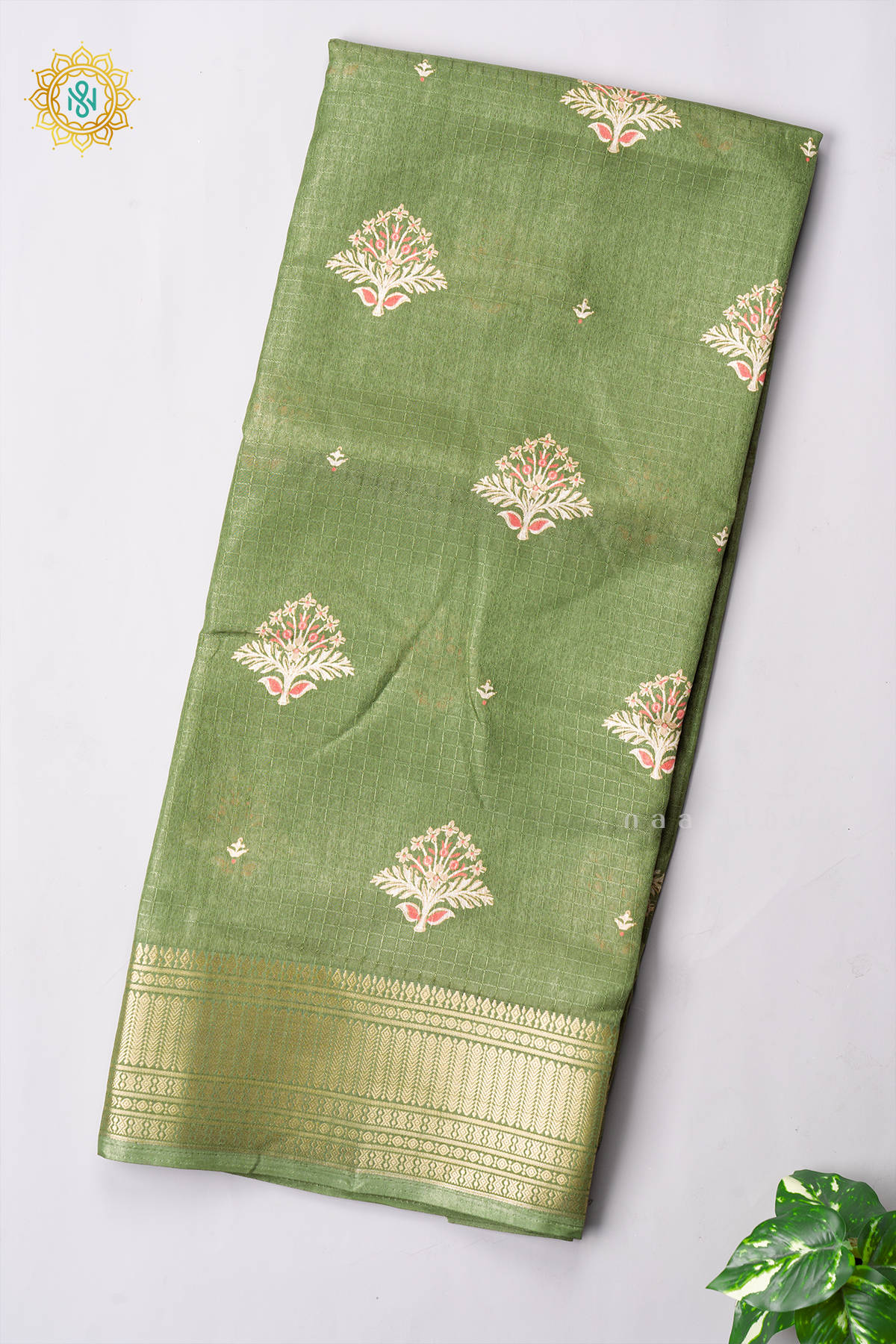 PARROT GREEN - DOLA SILK