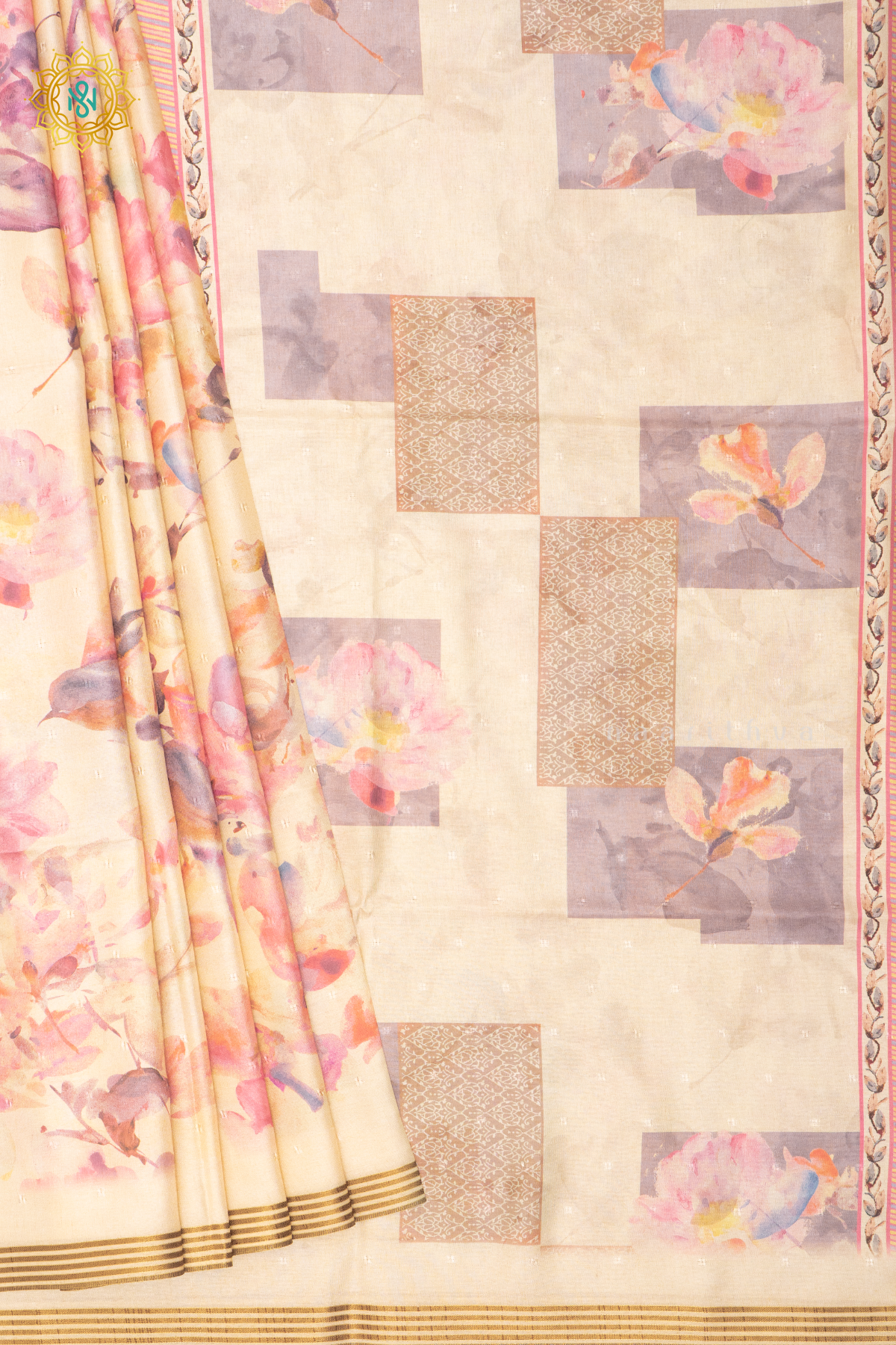 OFF WHITE - SEMI TUSSAR SILK