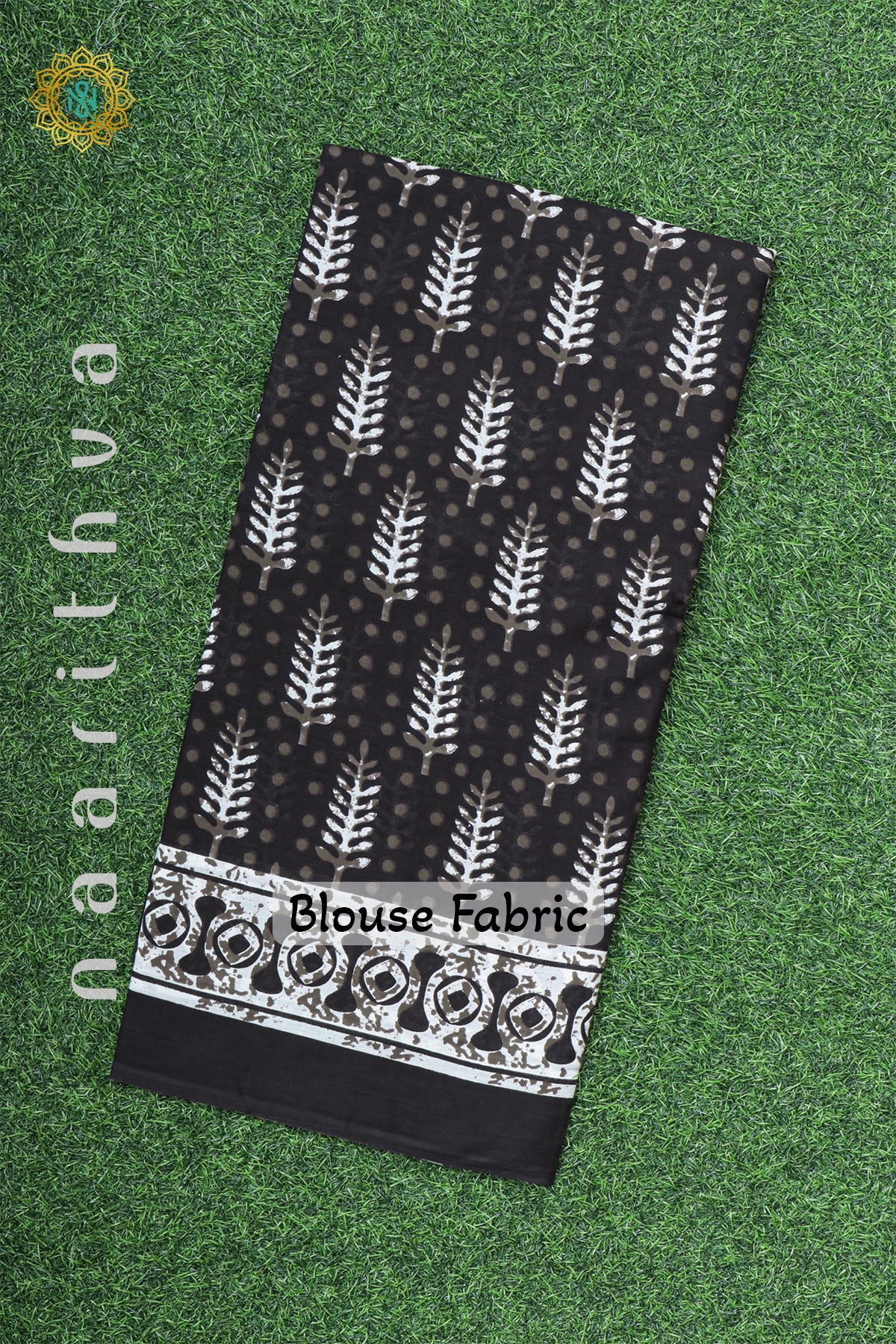 BLACK WITH WHITE - MUL COTTON