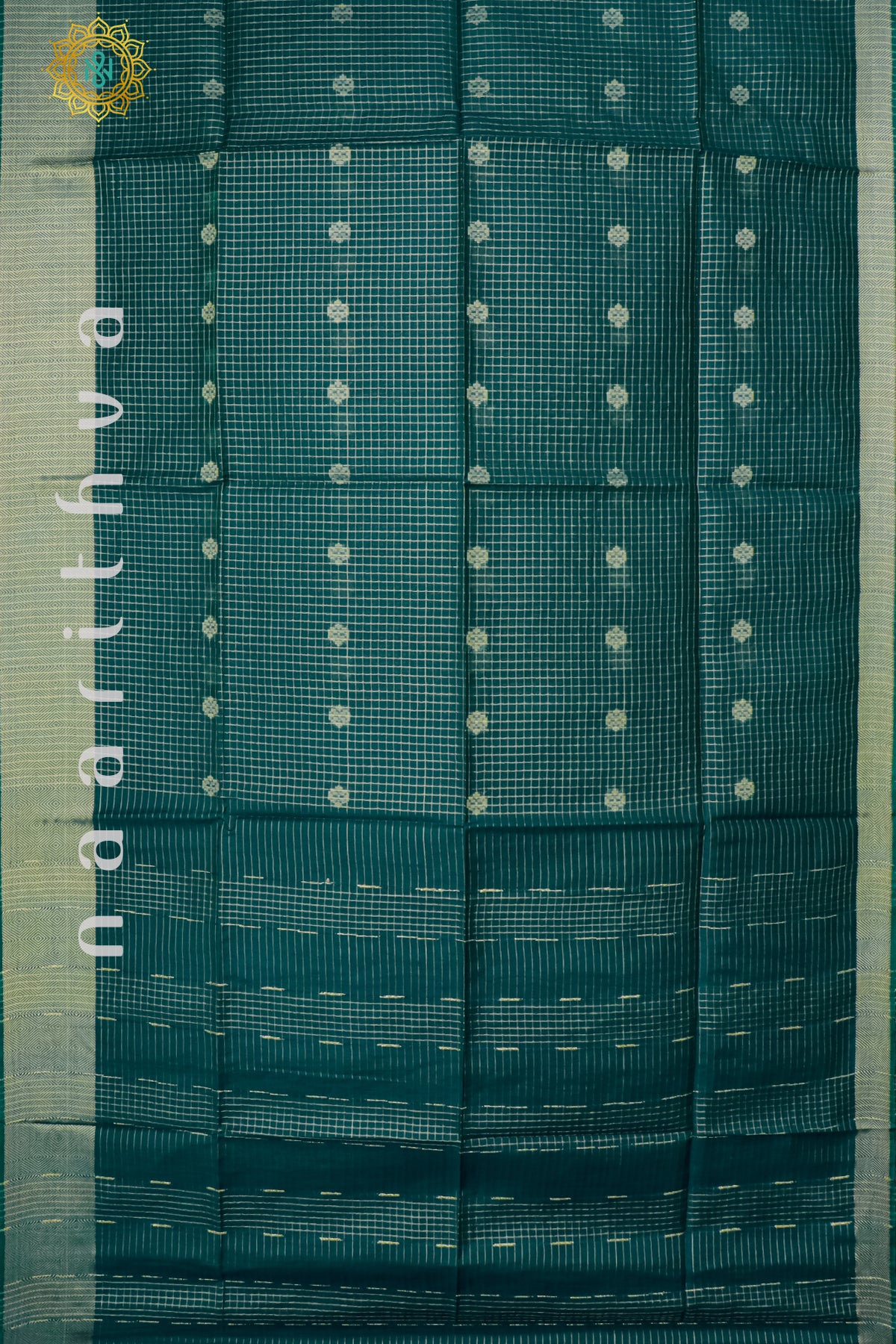 PEACOCK GREEN - SLUB COTTON