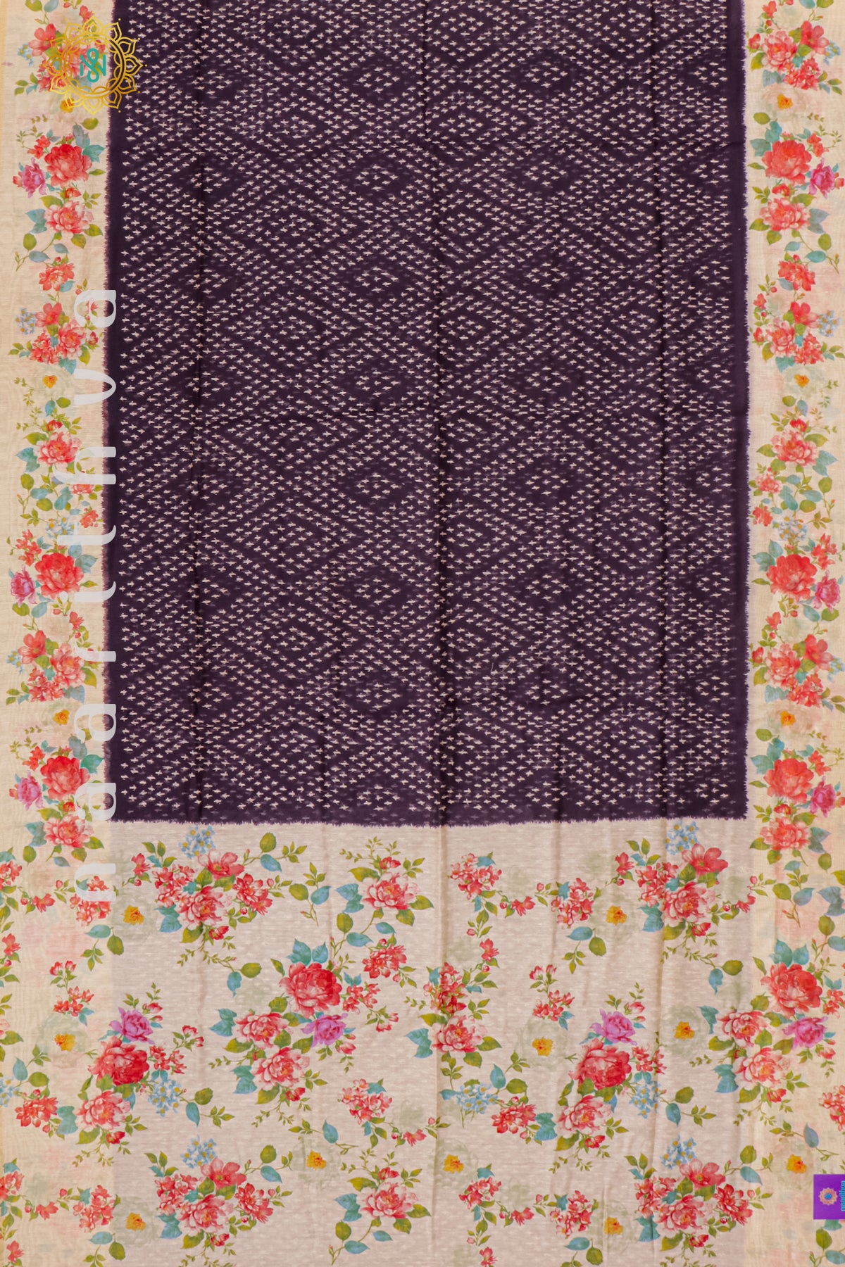 DEEP WINE - LINEN BY COTTON