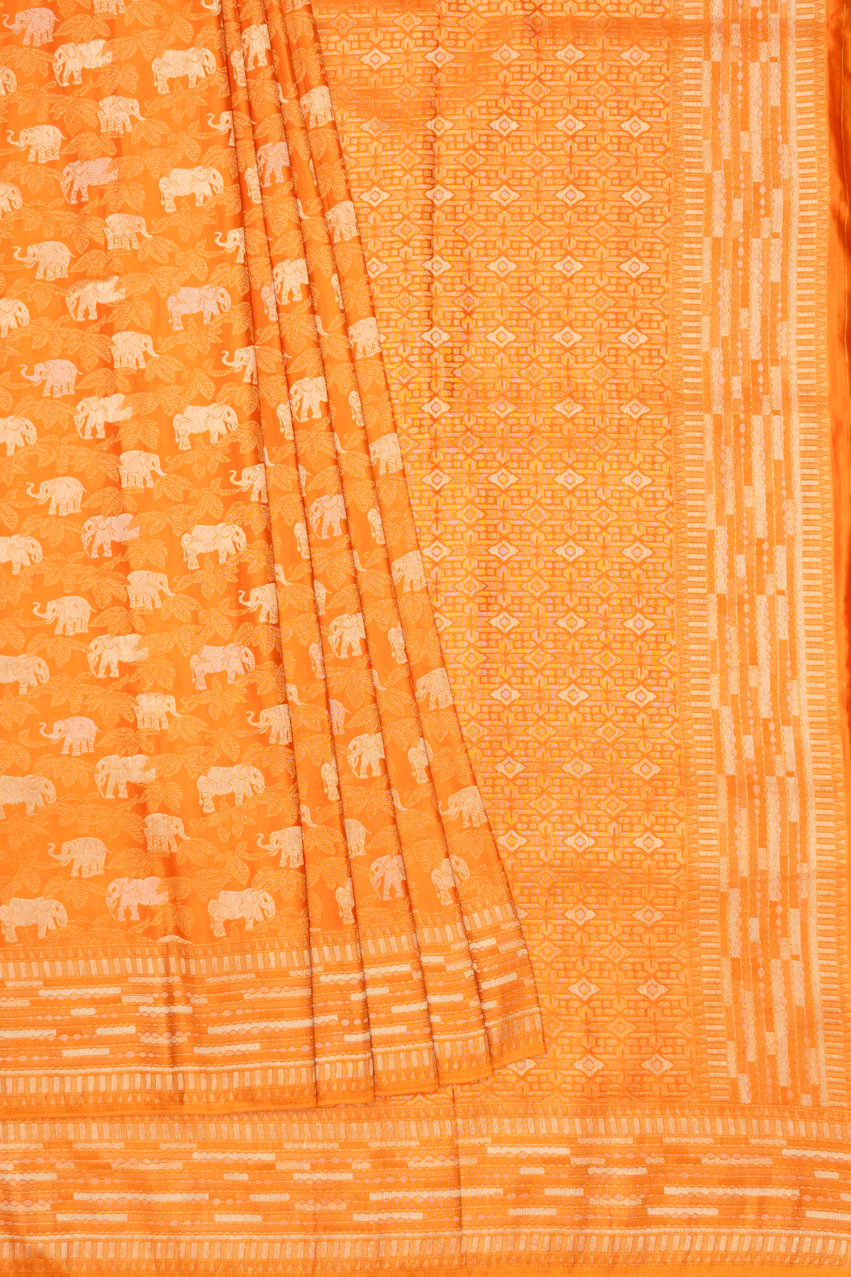 ORANGE - SEMI KATAN BANARASI