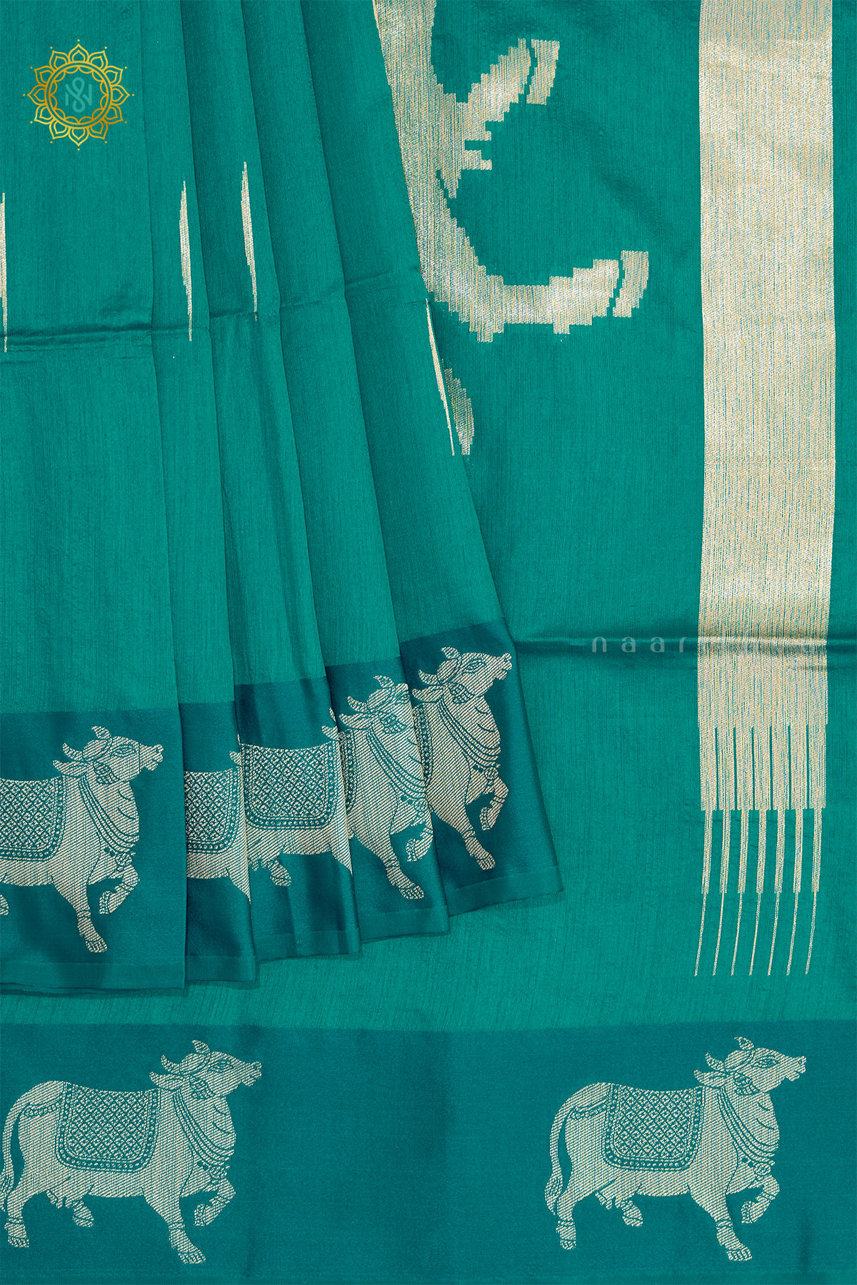 CYAN GREEN - SEMI TUSSAR