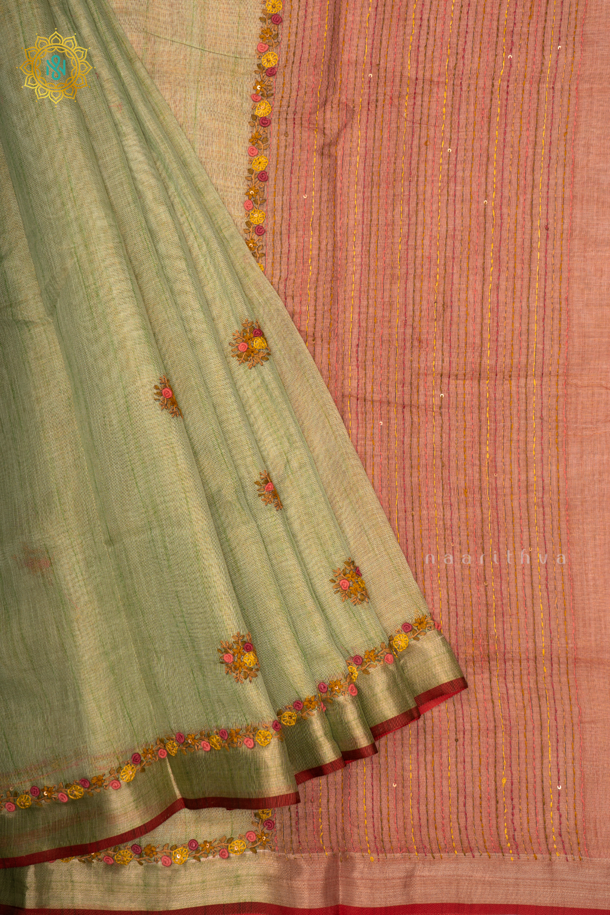 GREEN - LINEN TISSUE