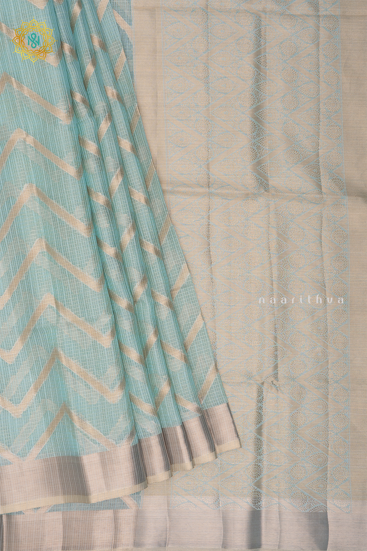 SKY BLUE - SILK COTTON