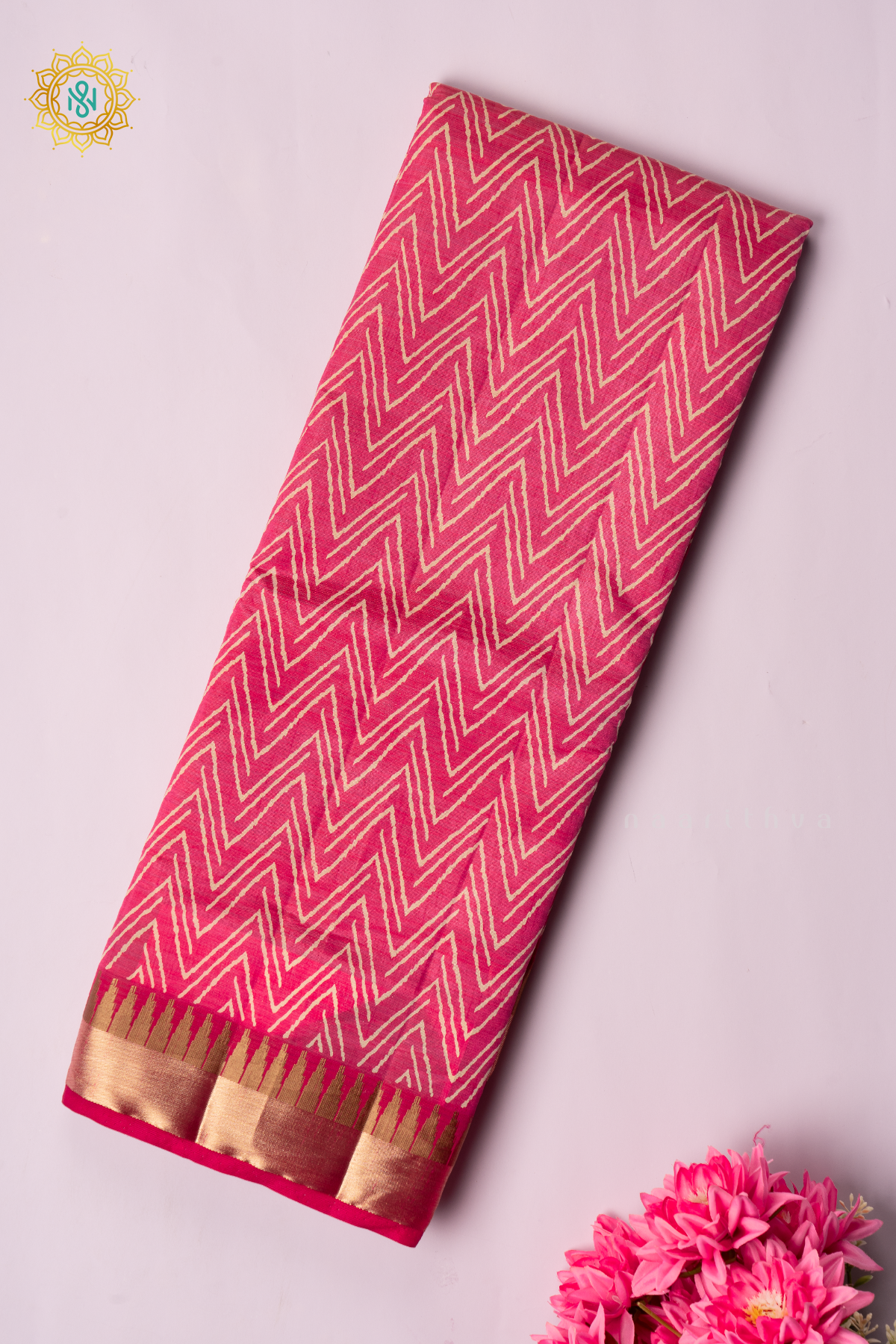 PINK - SEMI TUSSAR SILK