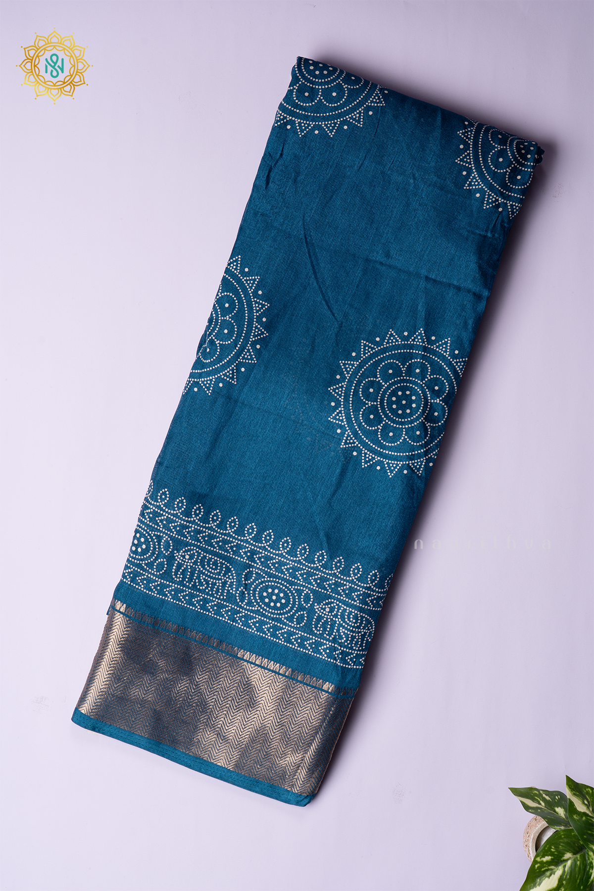 PEACOCK BLUE - DOLA SILK