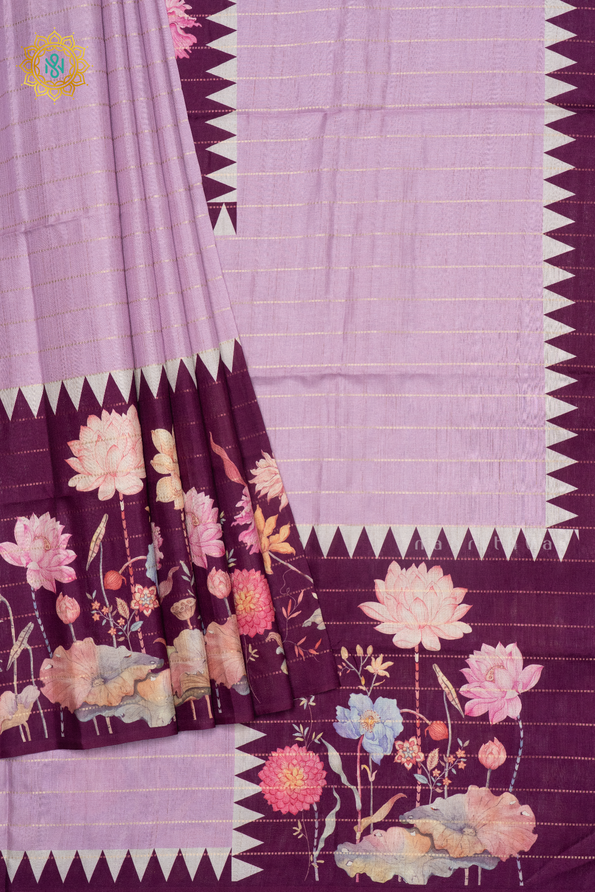LAVENDER WITH WINE - SEMI TUSSAR