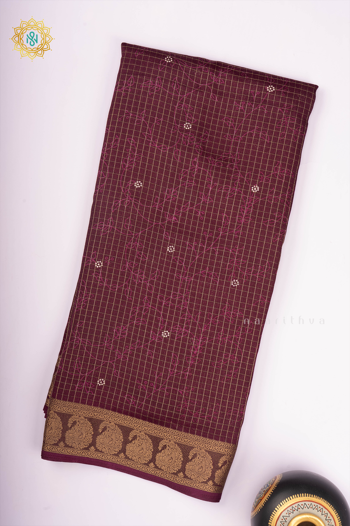 WINE - SEMI GEORGETTE