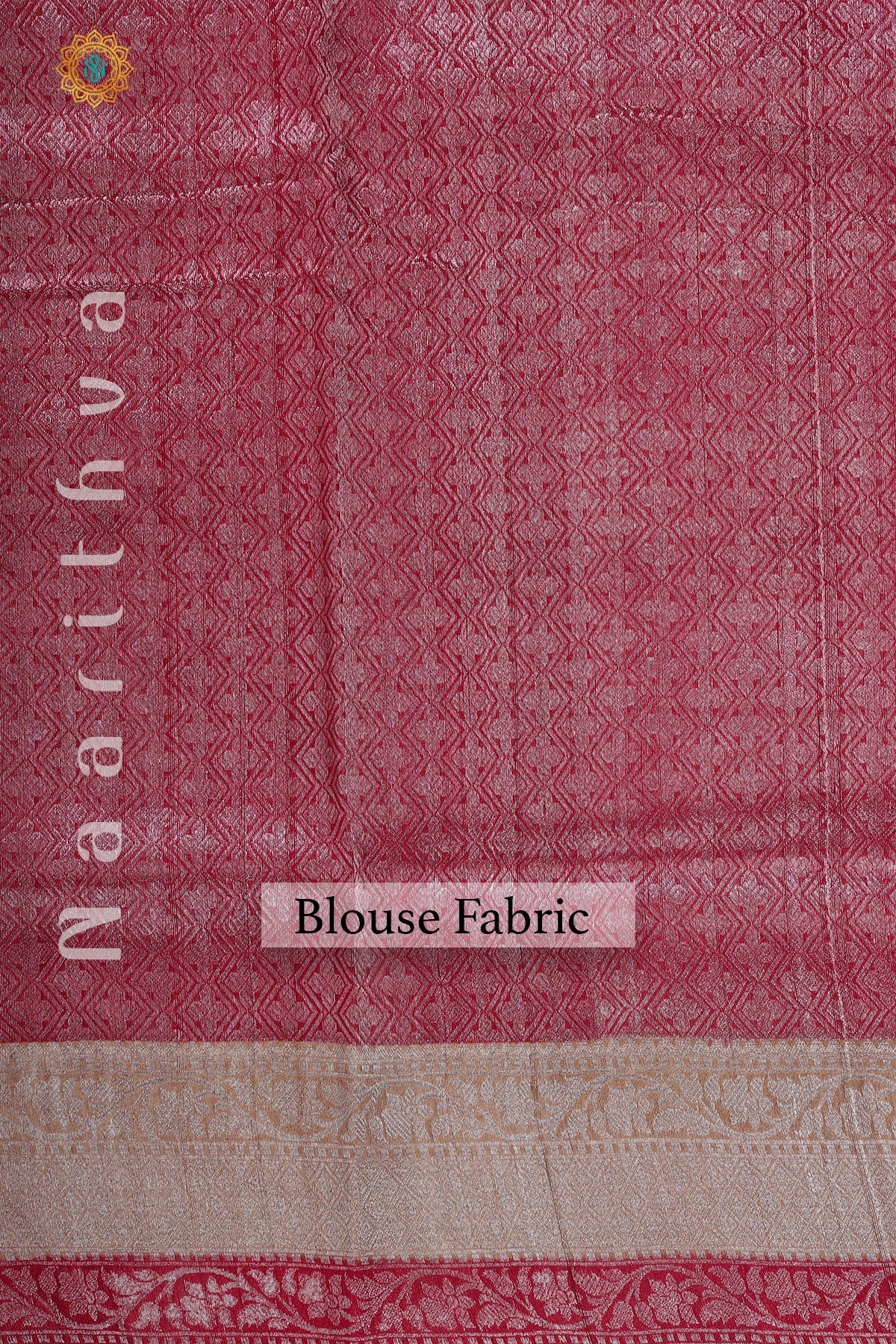 YELLOW WITH PINK & ORANGE - PURE HANDLOOM TUSSAR SILK