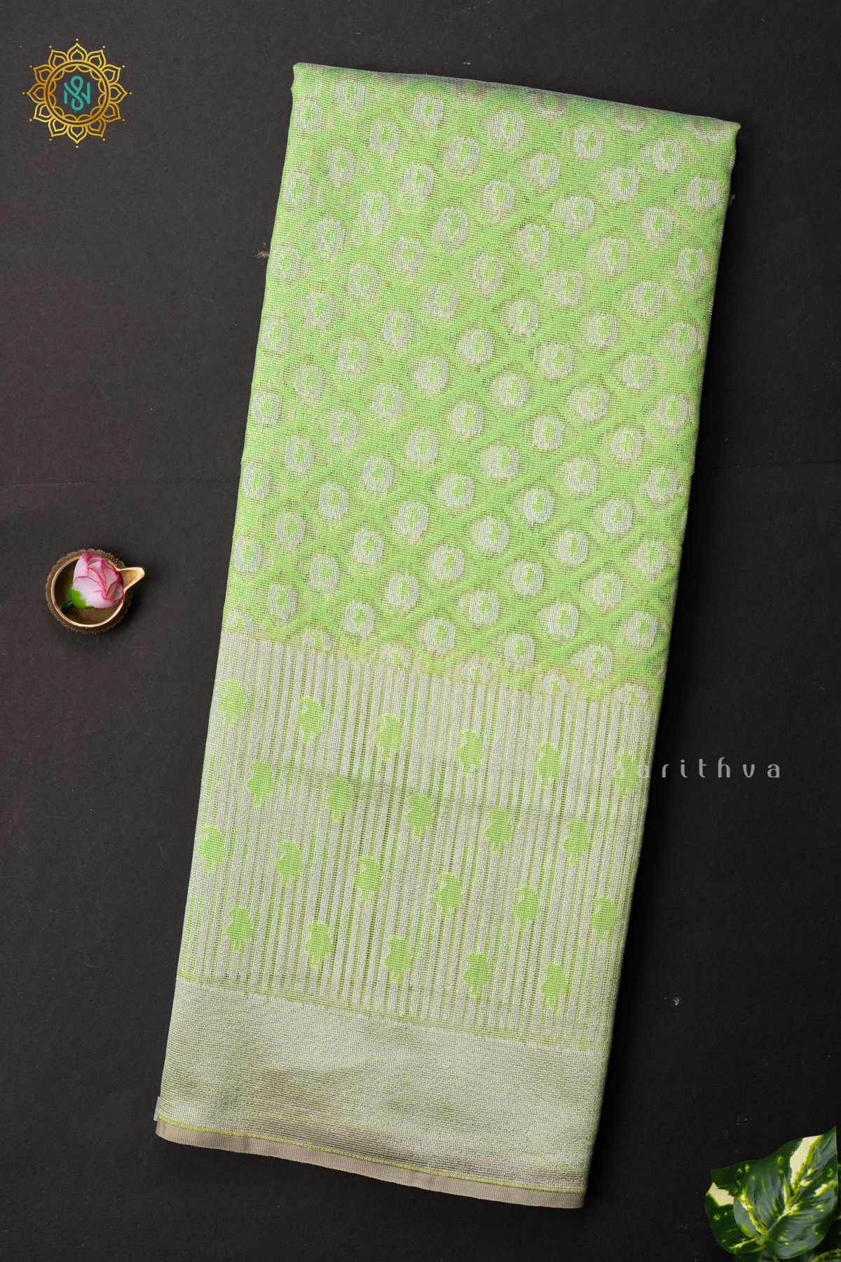 LIGHT GREEN - KOTA COTTON