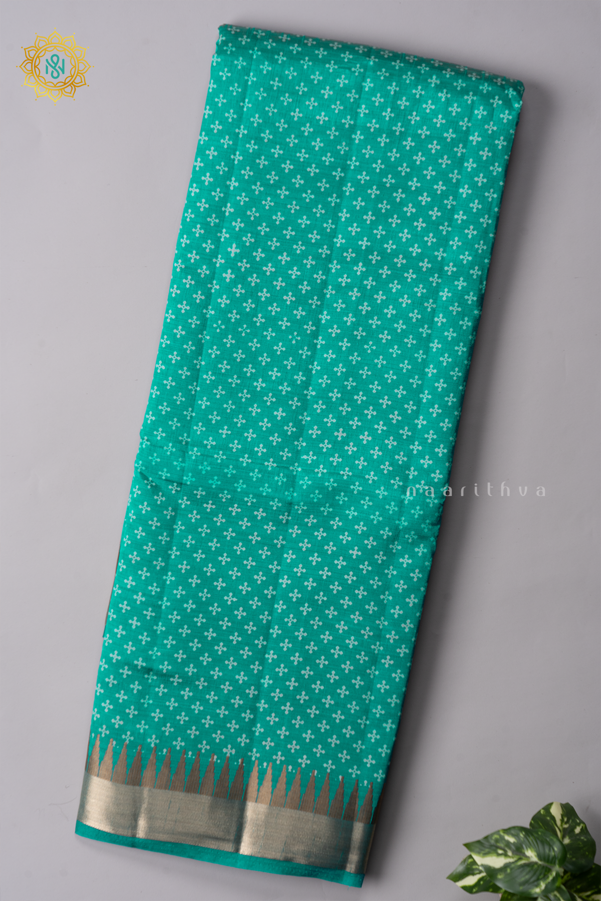 AQUA GREEN - SEMI TUSSAR