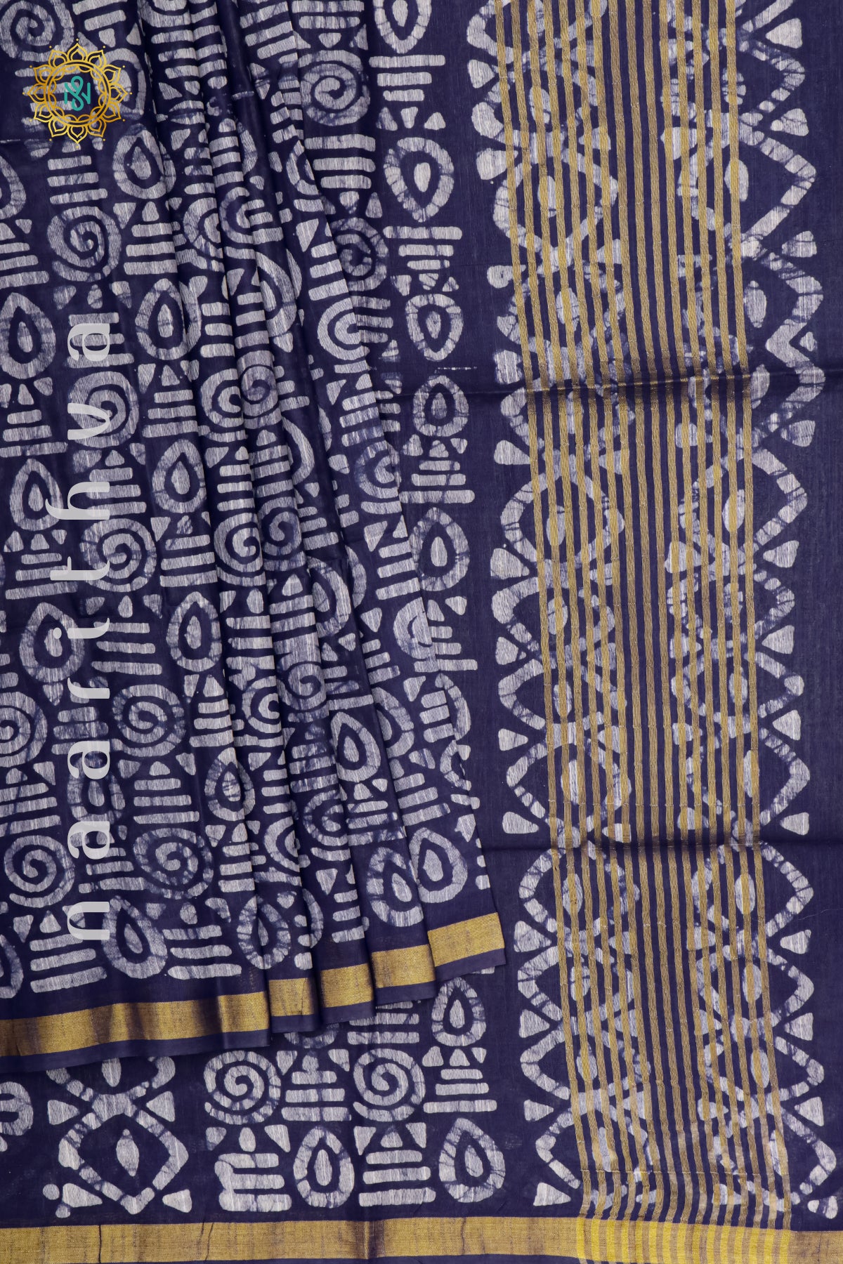 NAVY BLUE - SLUB COTTON