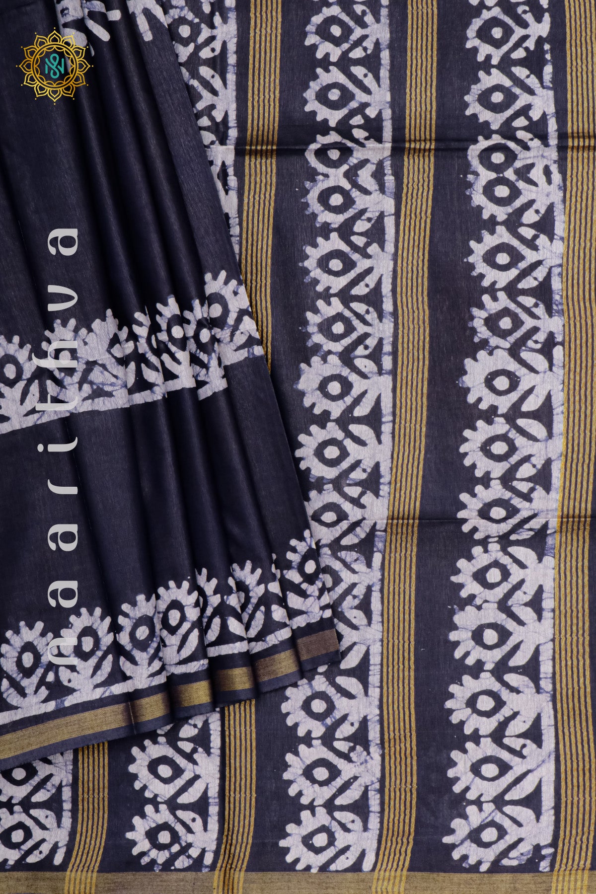 NAVY BLUE - SLUB COTTON