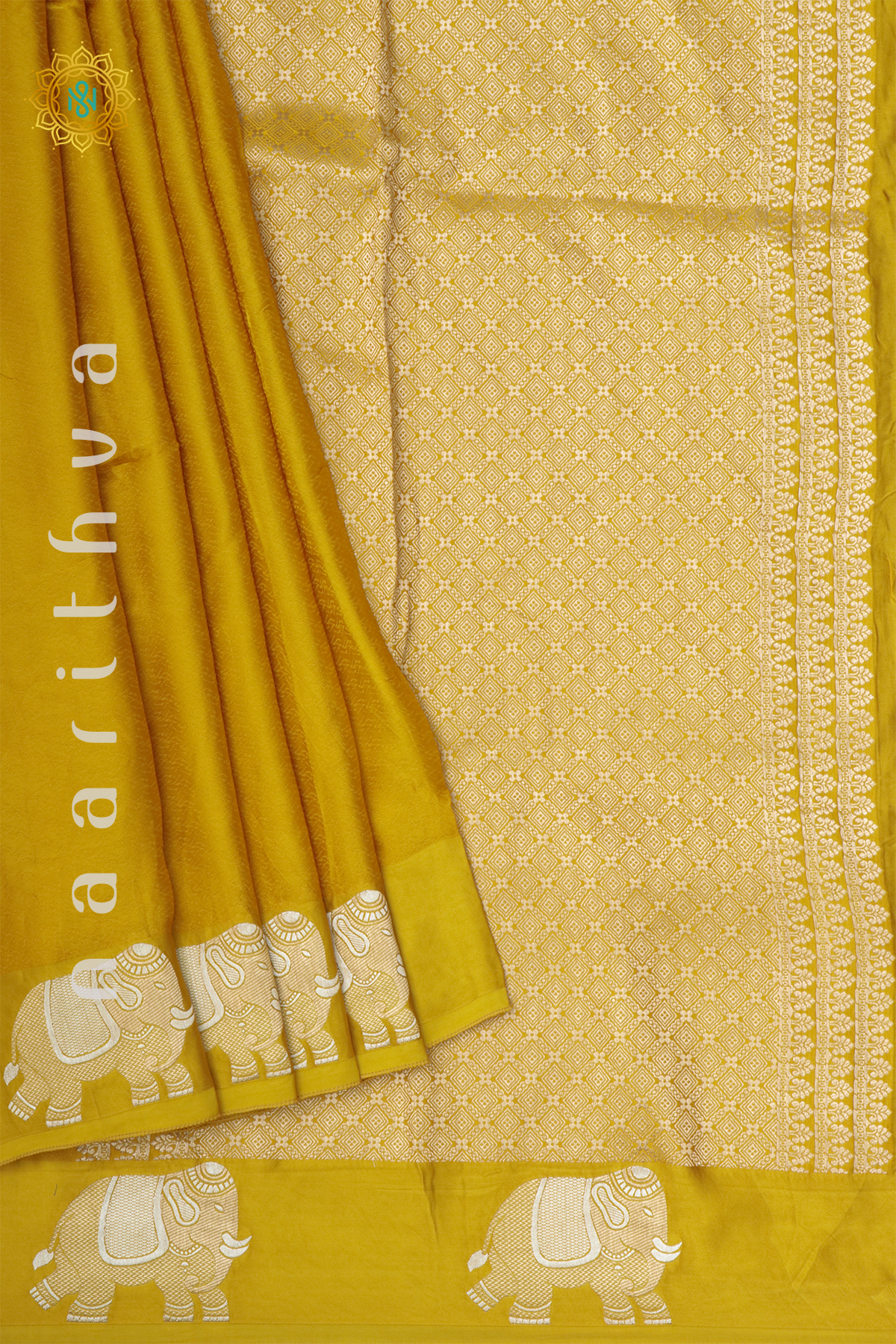 YELLOW - SATIN BANARAS
