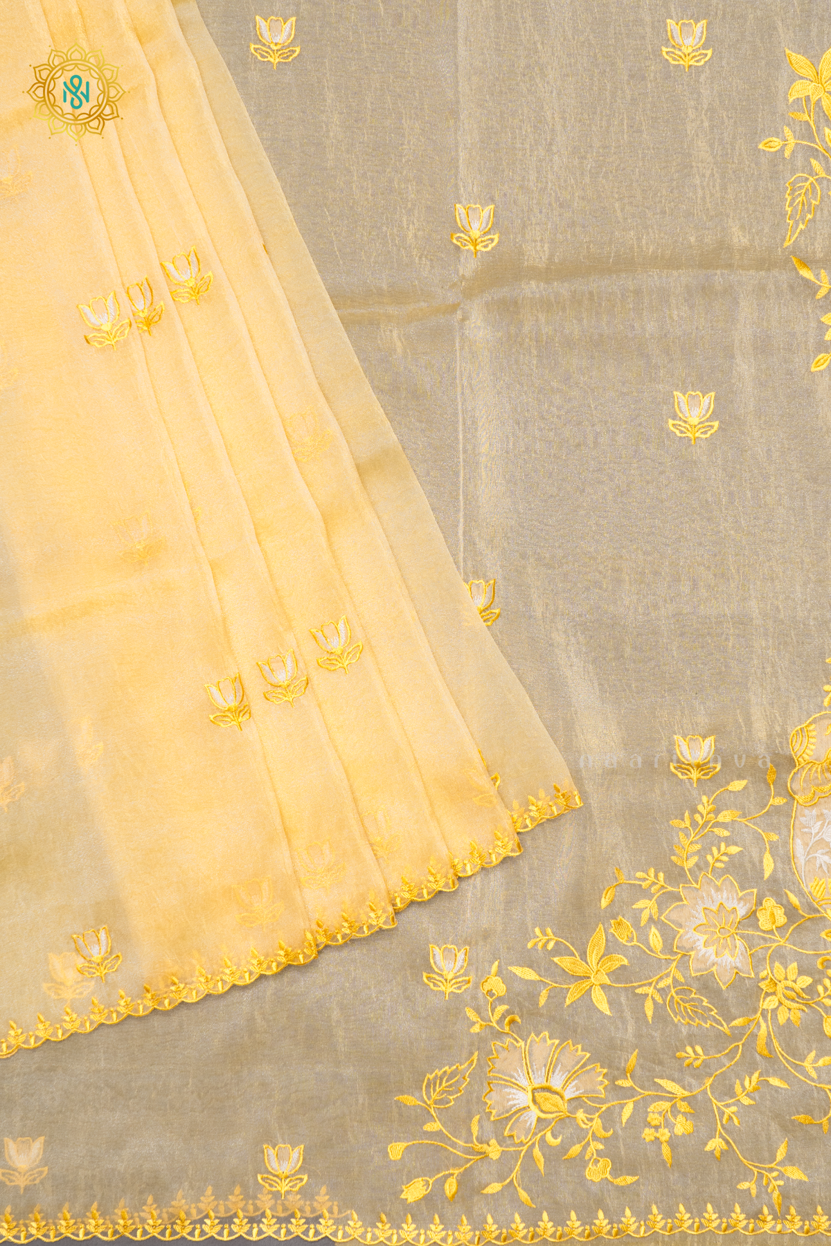 YELLOW - TISSUE ORGANZA