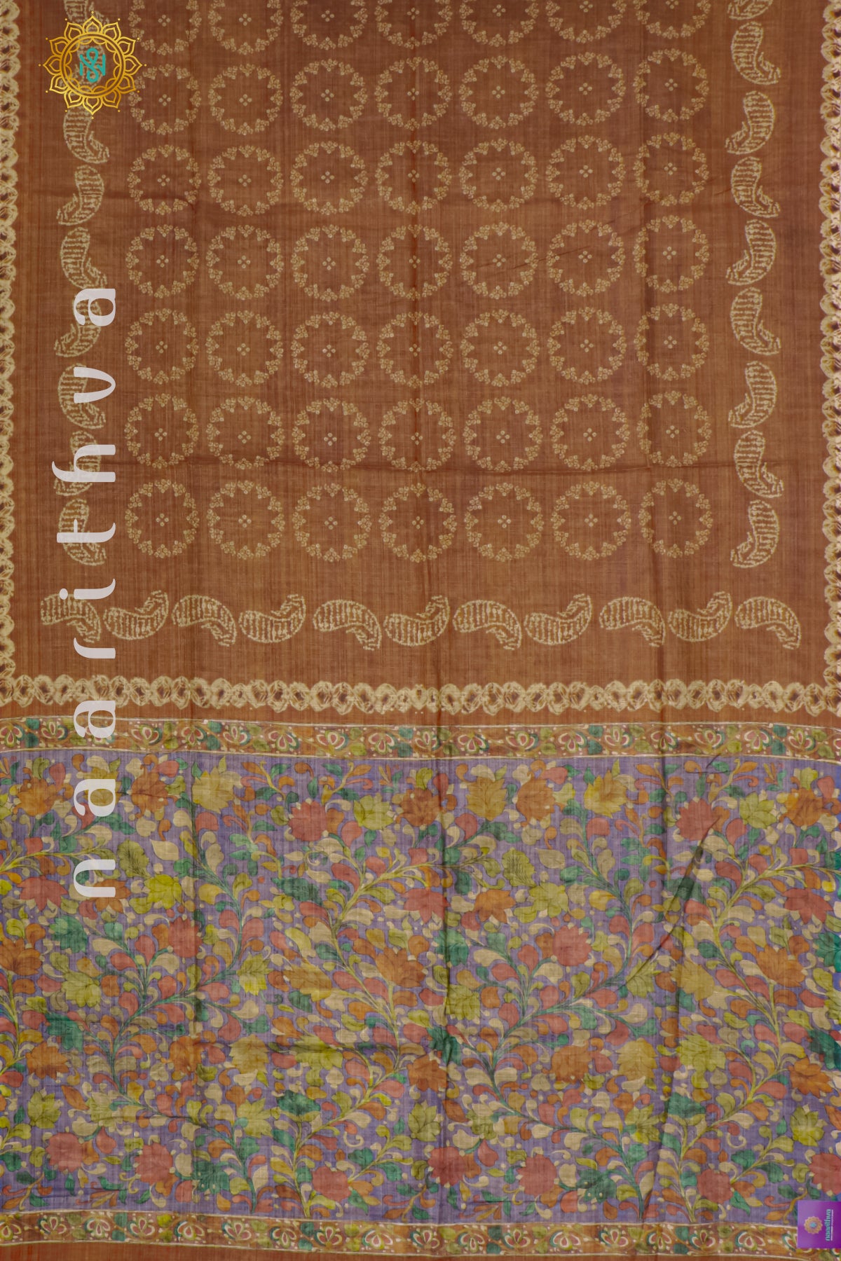 MAROON WITH GREY - LINEN TISSUE