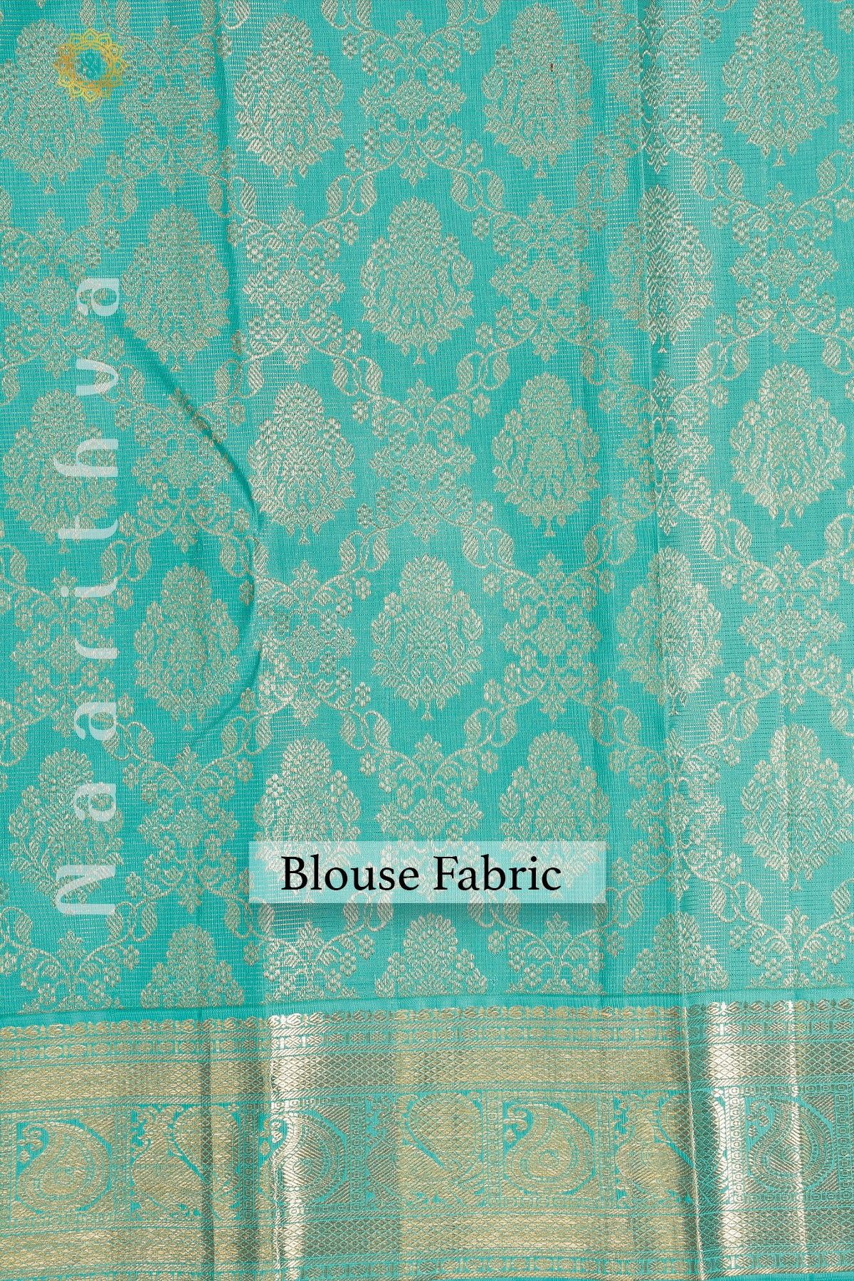 MAGENTA WITH CYAN GREEN - PURE KANJIVARAM SILK