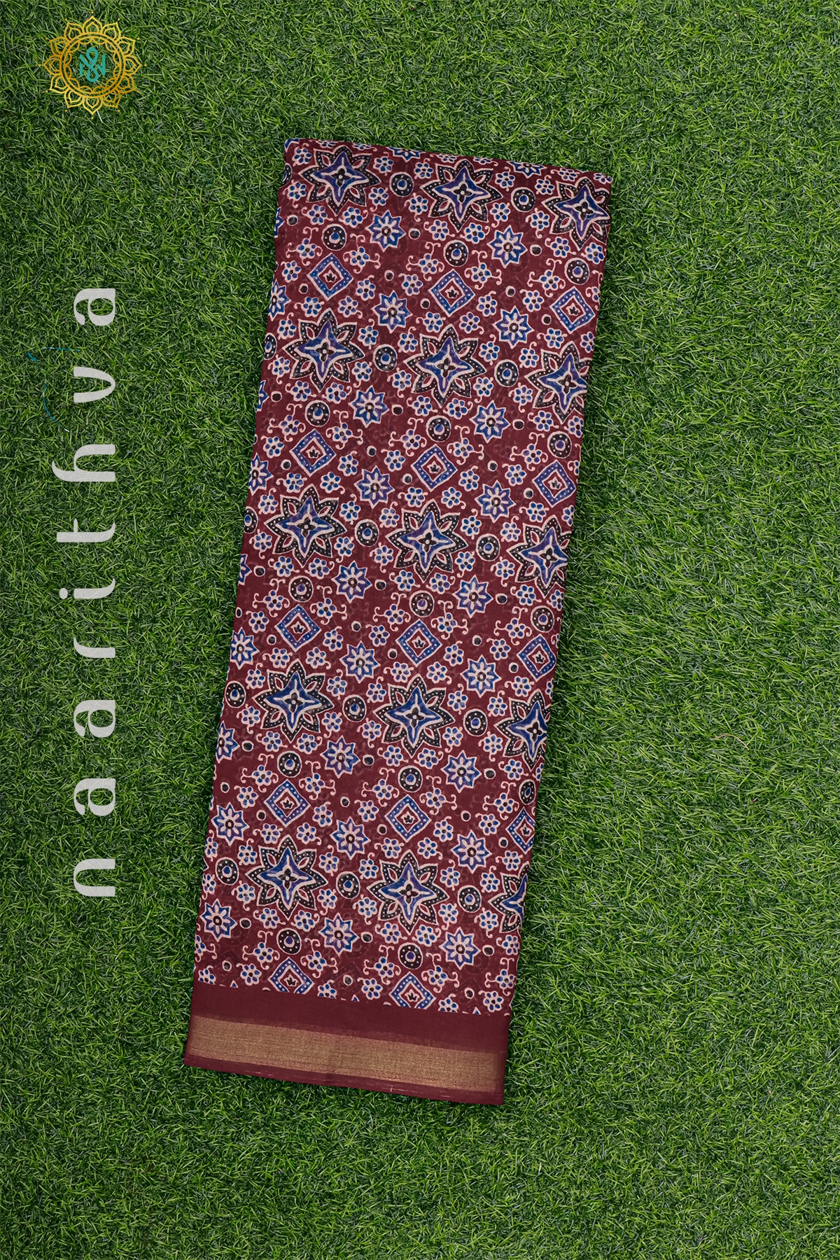 RED - CHANDERI SILK COTTON