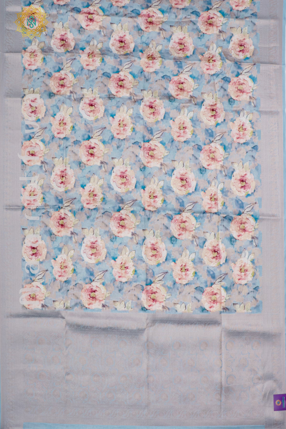 AQUA BLUE - TUSSAR TISSUE