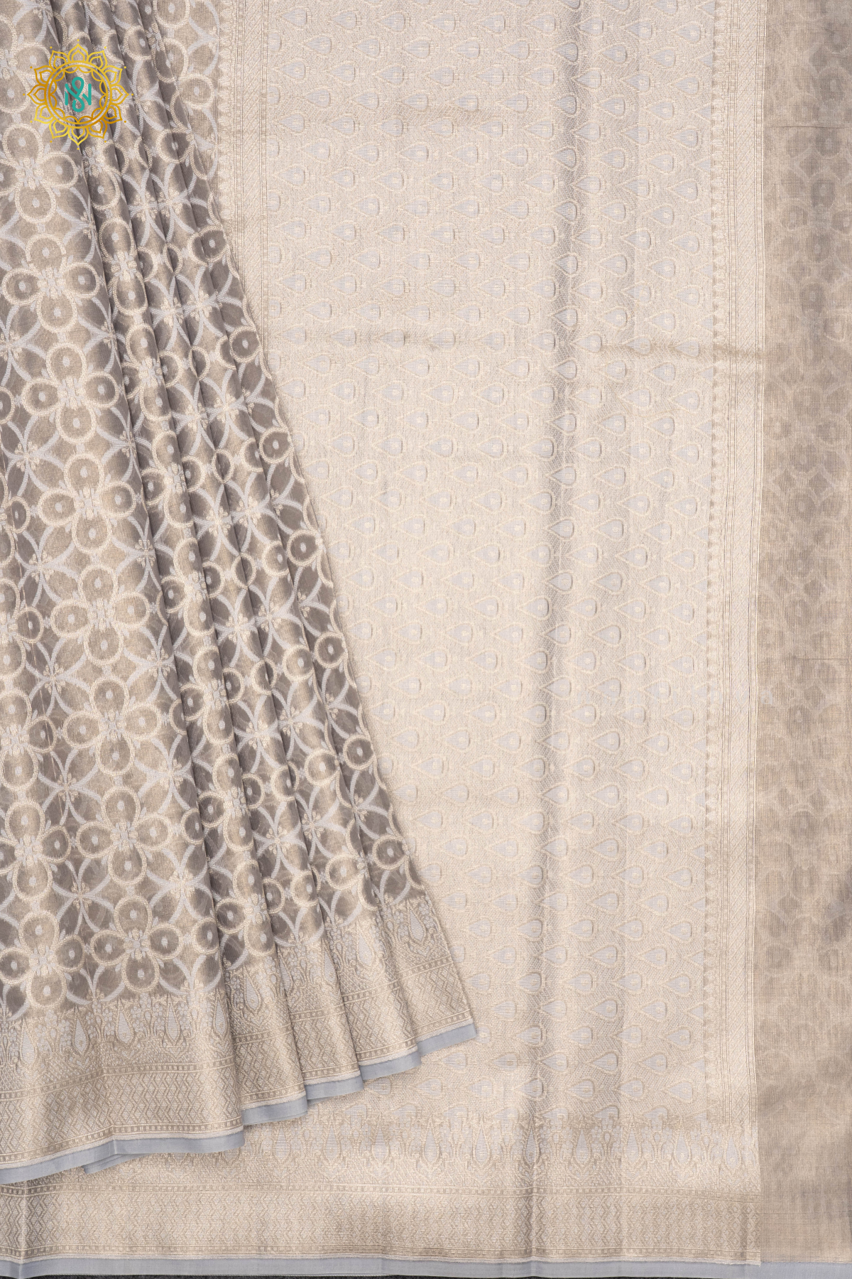 GREY - TISSUE ORGANZA
