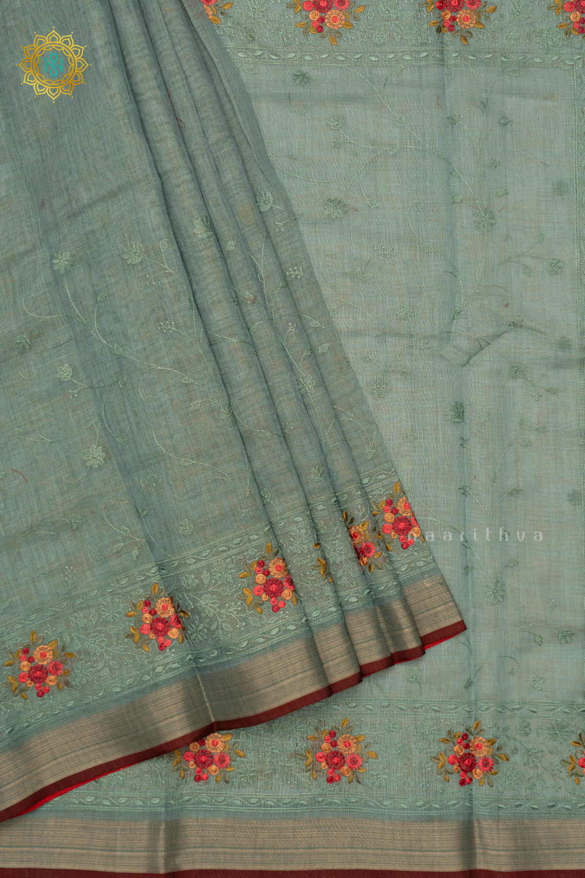 AQUA BLUE - LINEN TISSUE