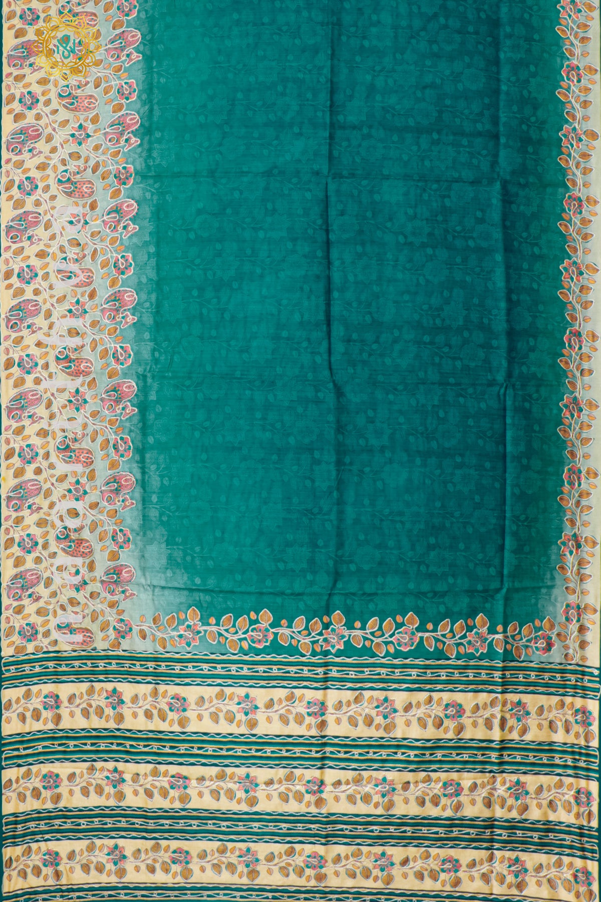 GREEN - SEMI TUSSAR SILK