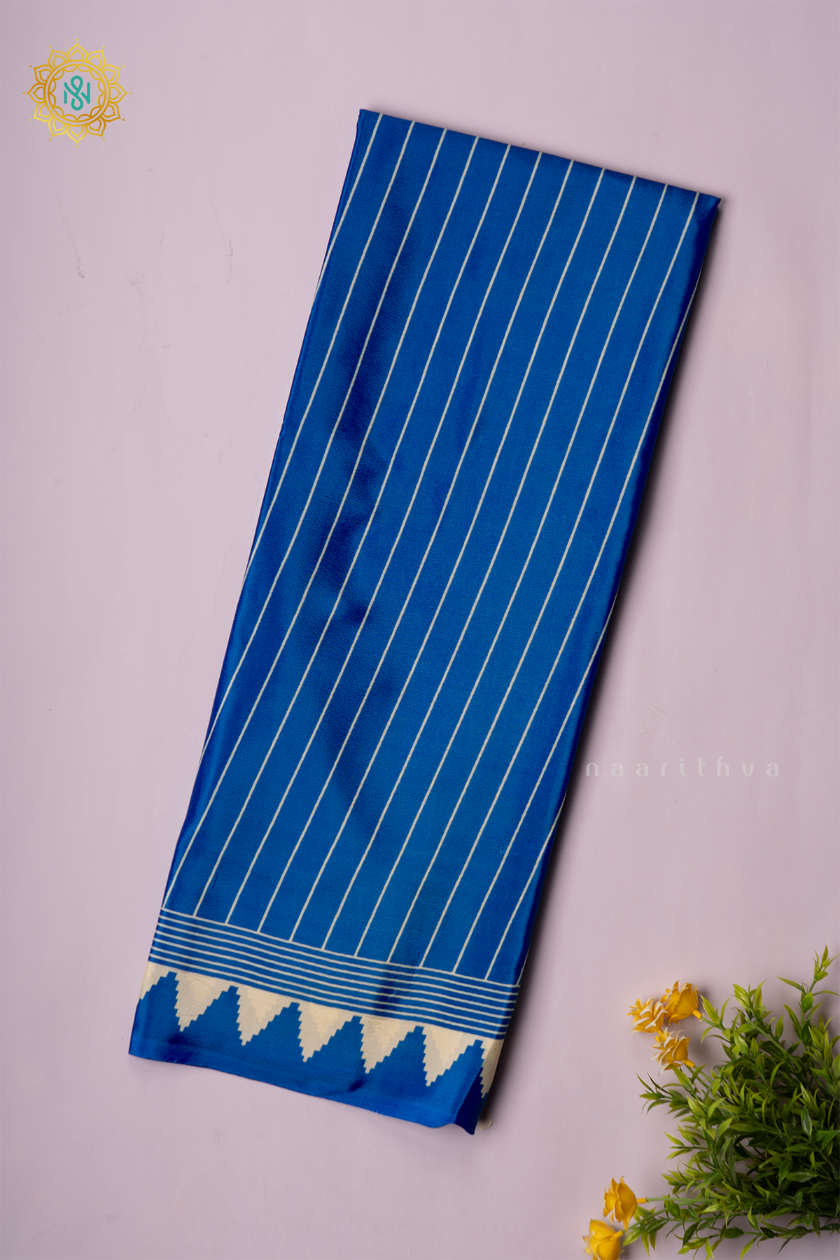 SKY BLUE - SATIN CREPE