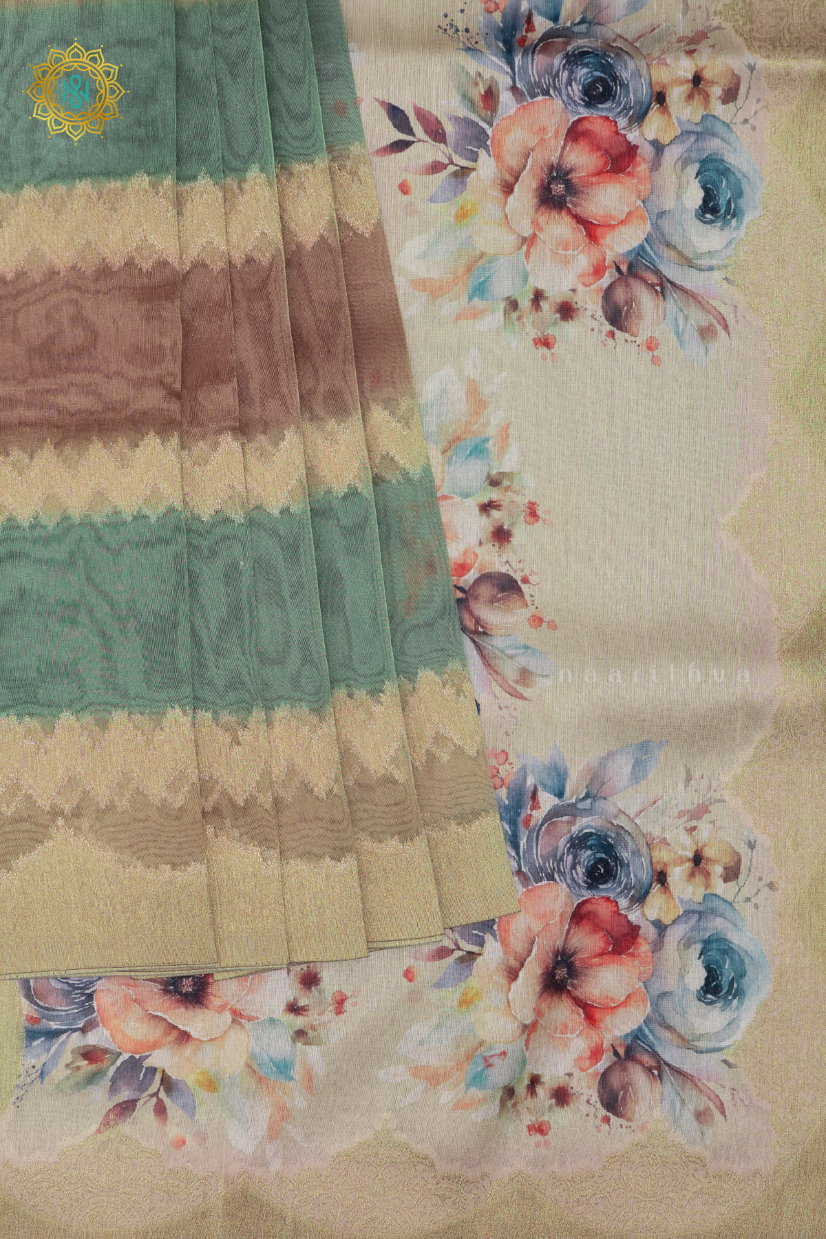 MULTI COLOUR - TISSUE ORGANZA