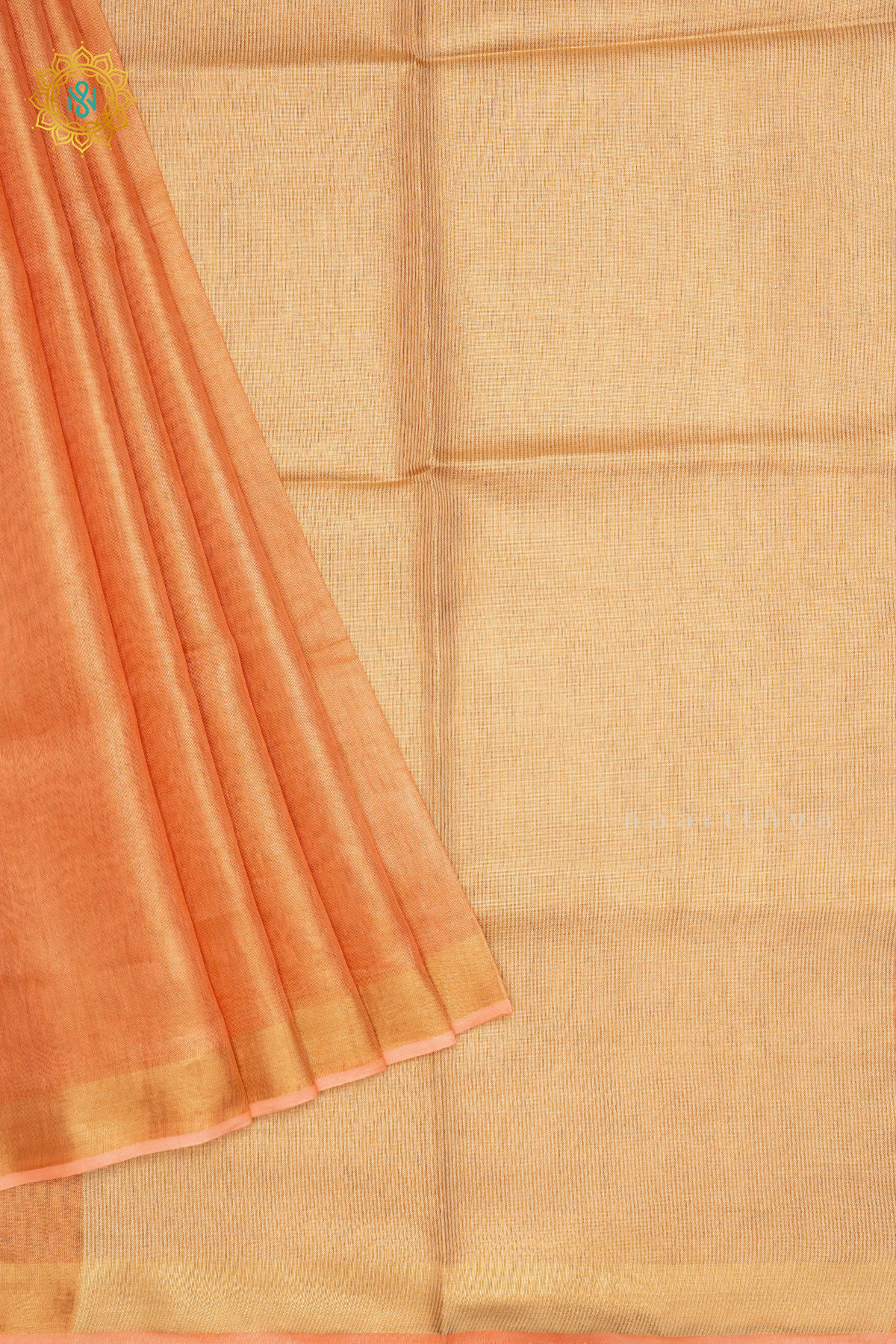 PEACHISH ORANGE - LINEN TISSUE