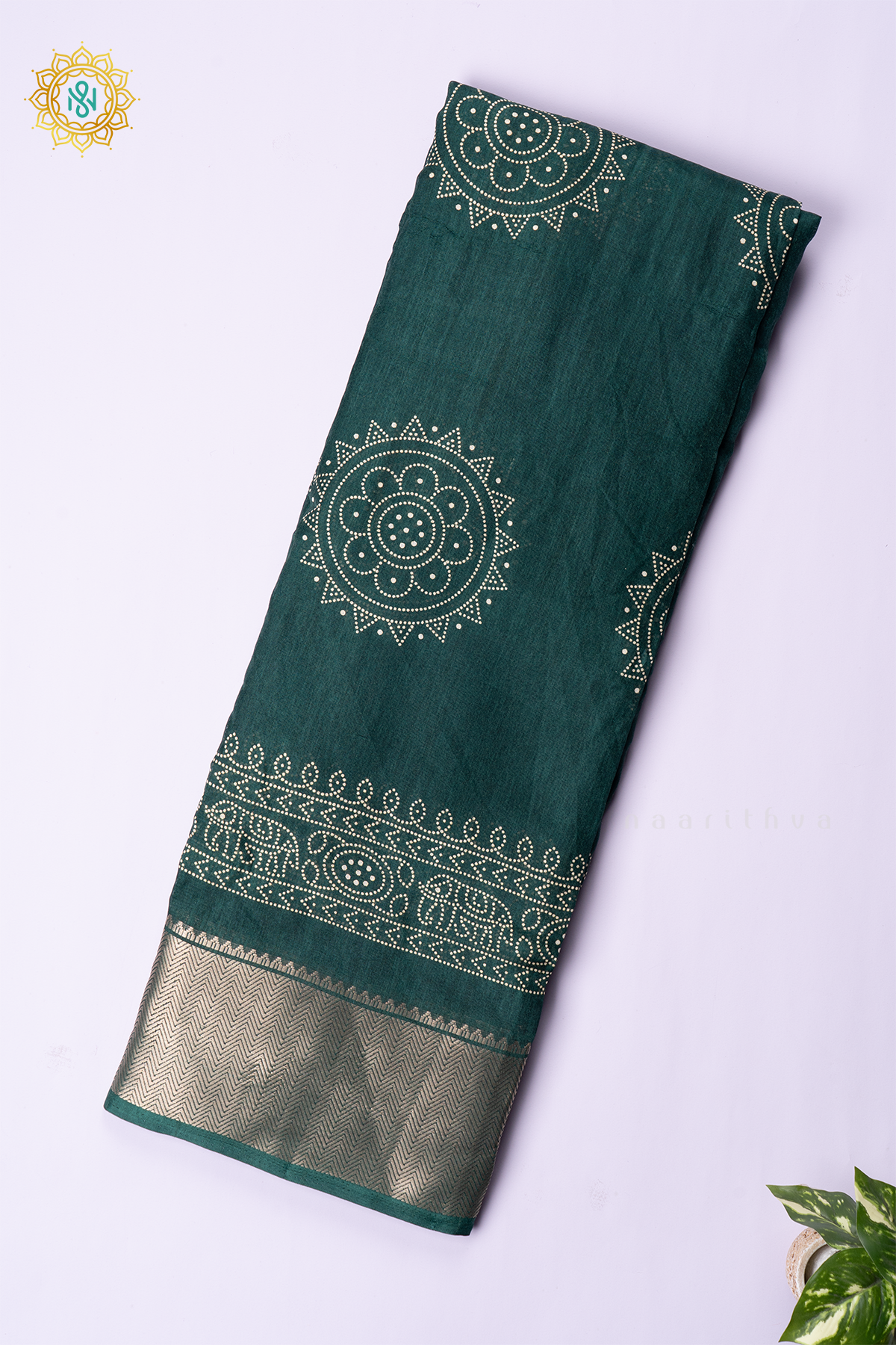 BOTTLE GREEN - DOLA SILK