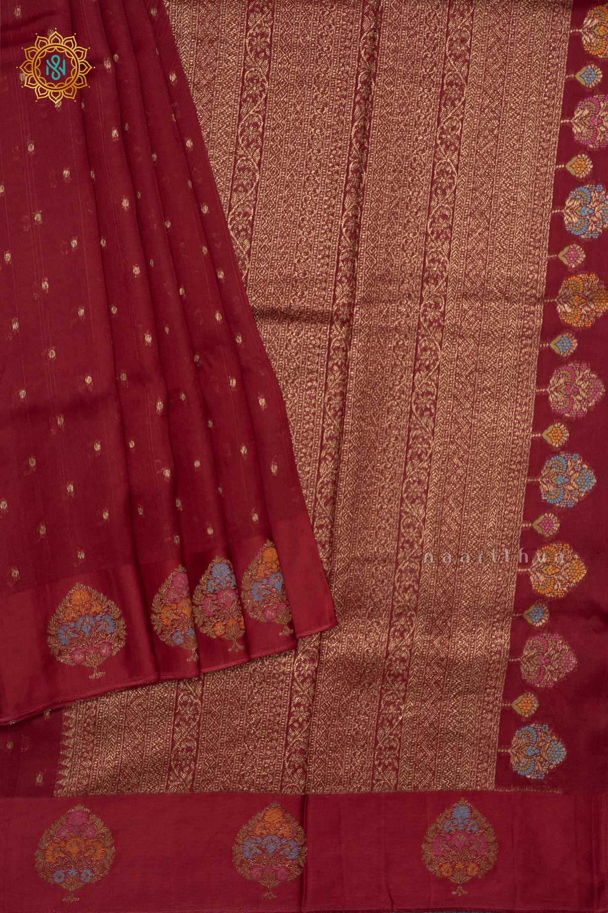 MAROON - SEMI TUSSAR