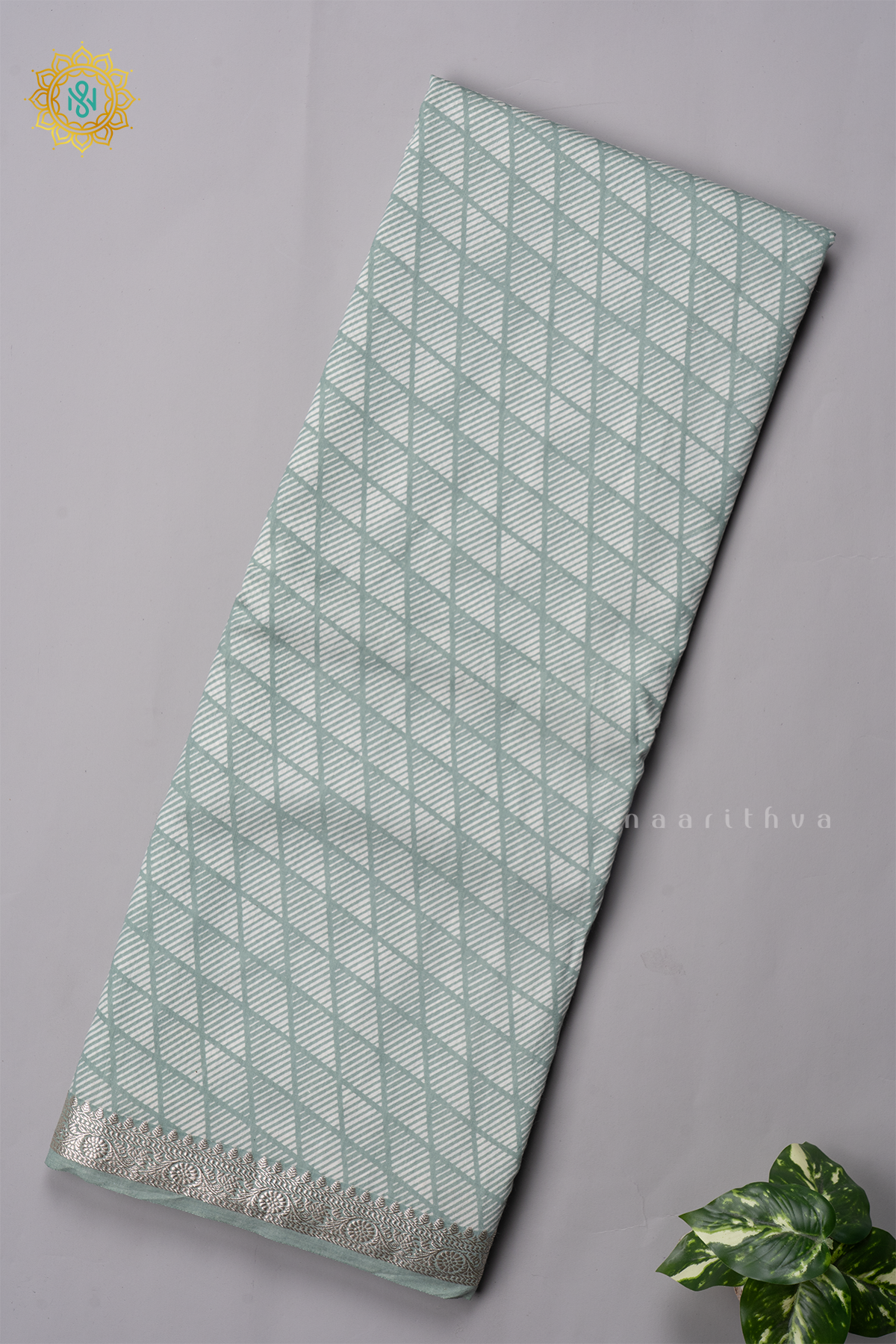 AQUA GREEN - BUTTER CREPE