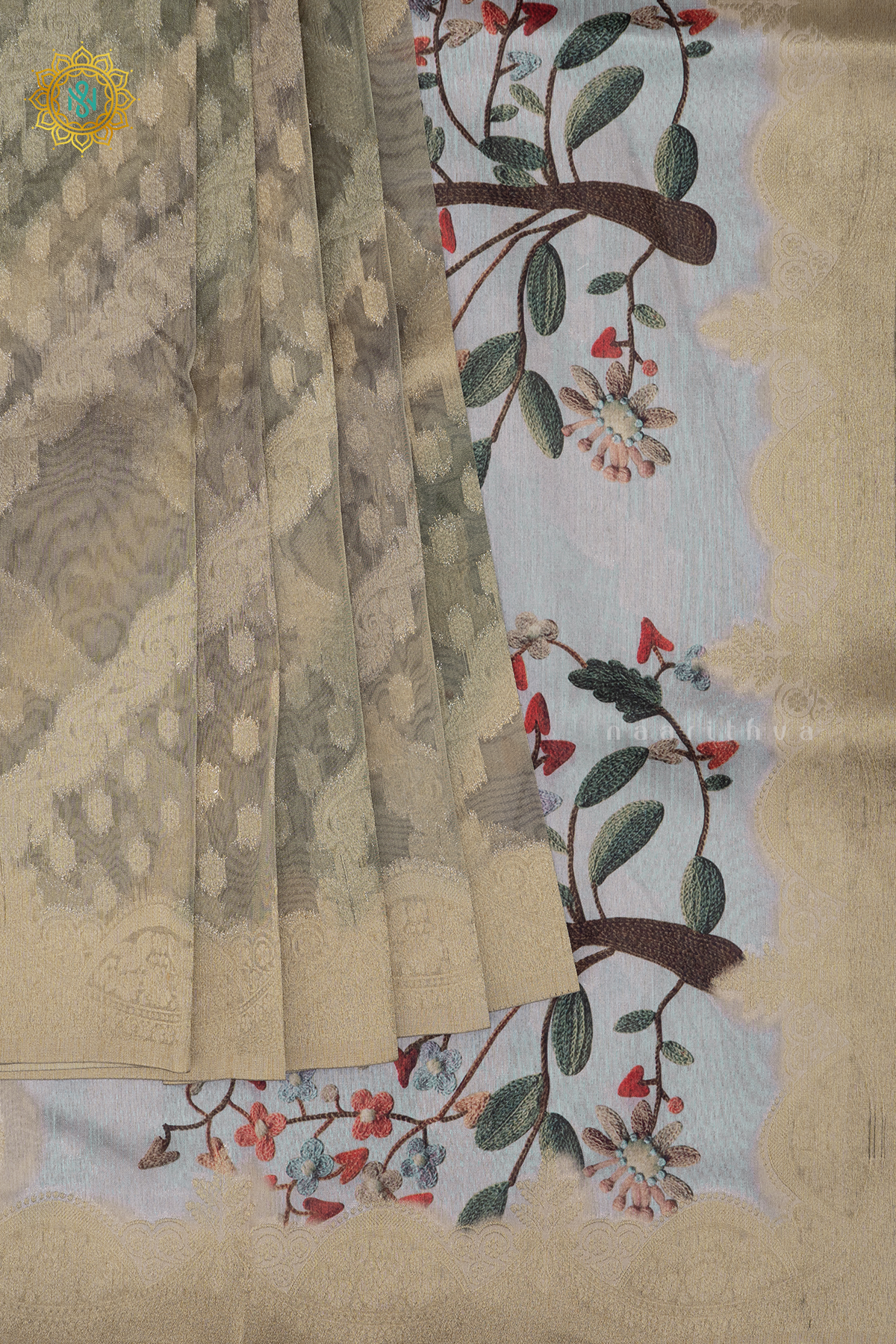 MULTI COLOUR - TISSUE ORGANZA