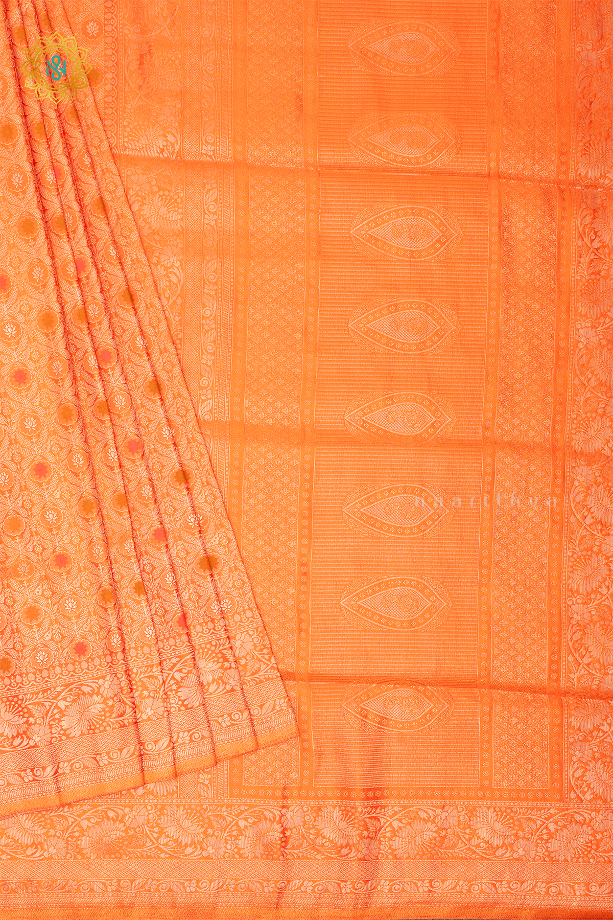 ORANGE - SEMI KATAN BANARASI