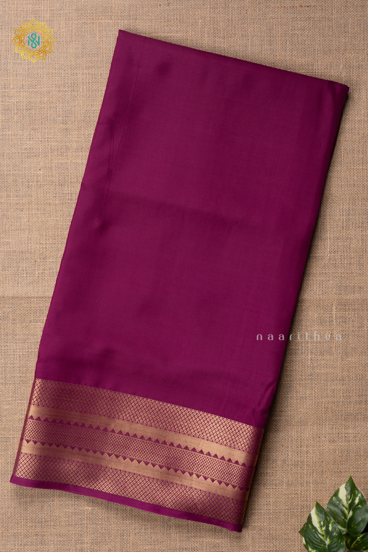WINE - SEMI MYSORE CREPE SILK