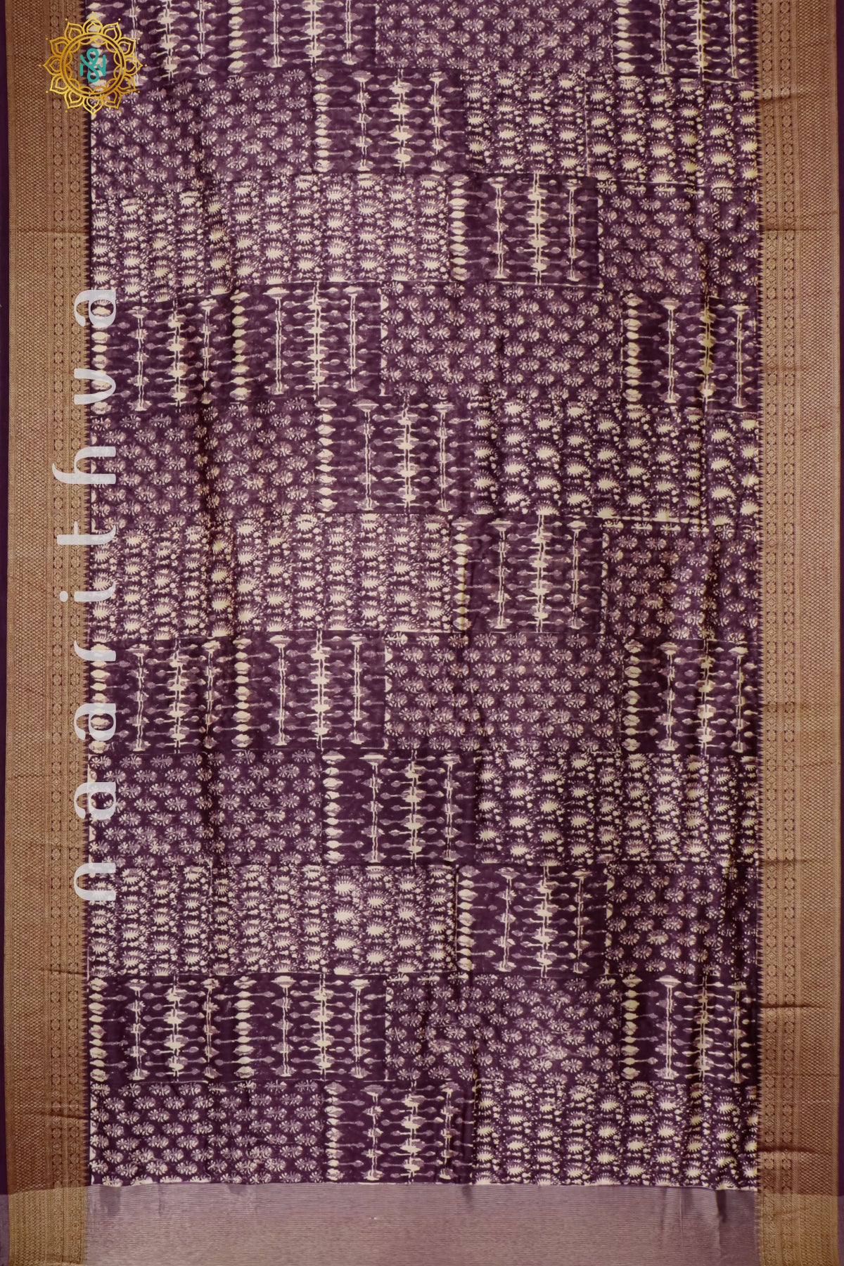 PLUM - CHANDERI SILK COTTON