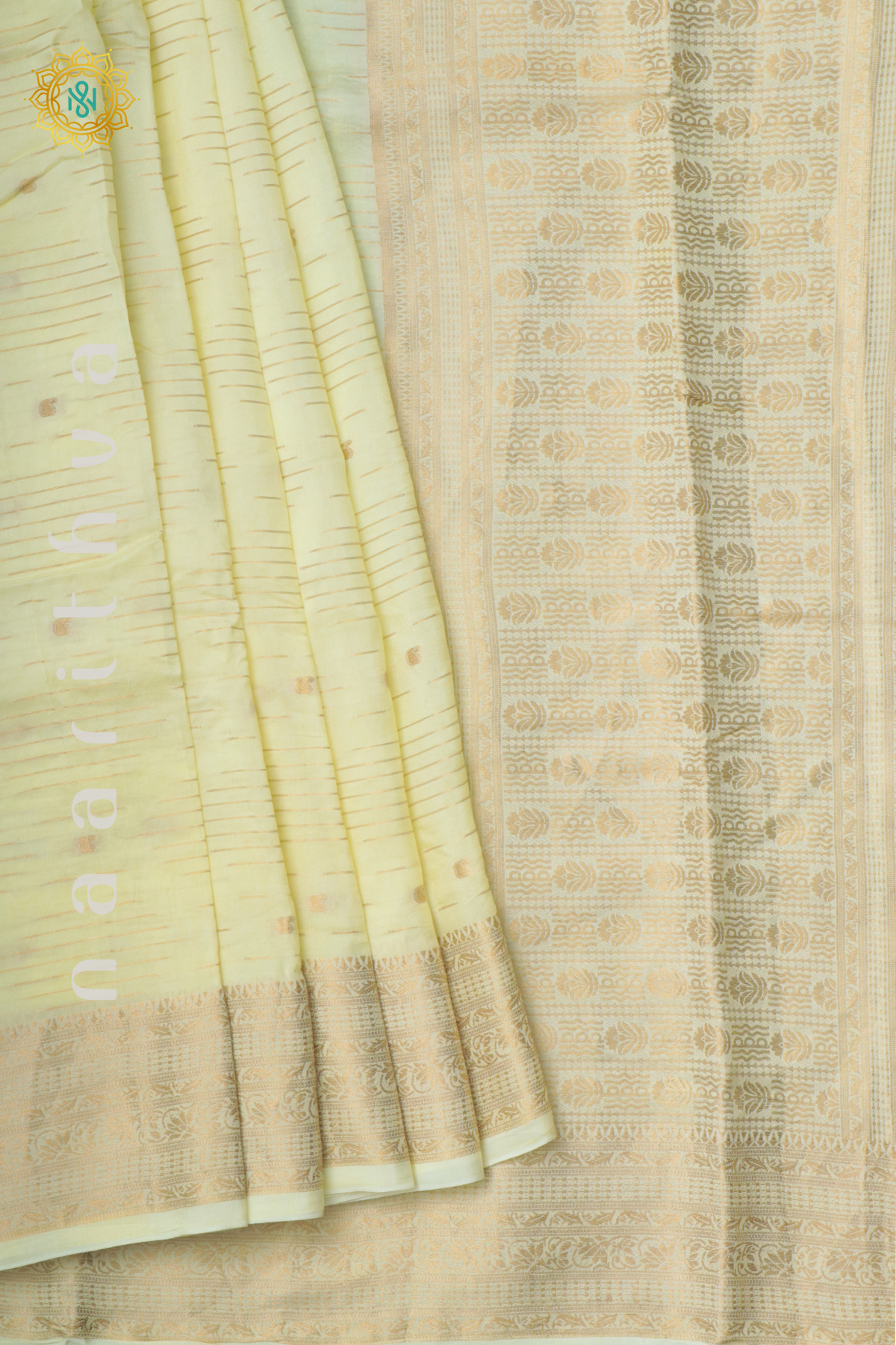 WHITE WITH PURPLE - DOLA SILK