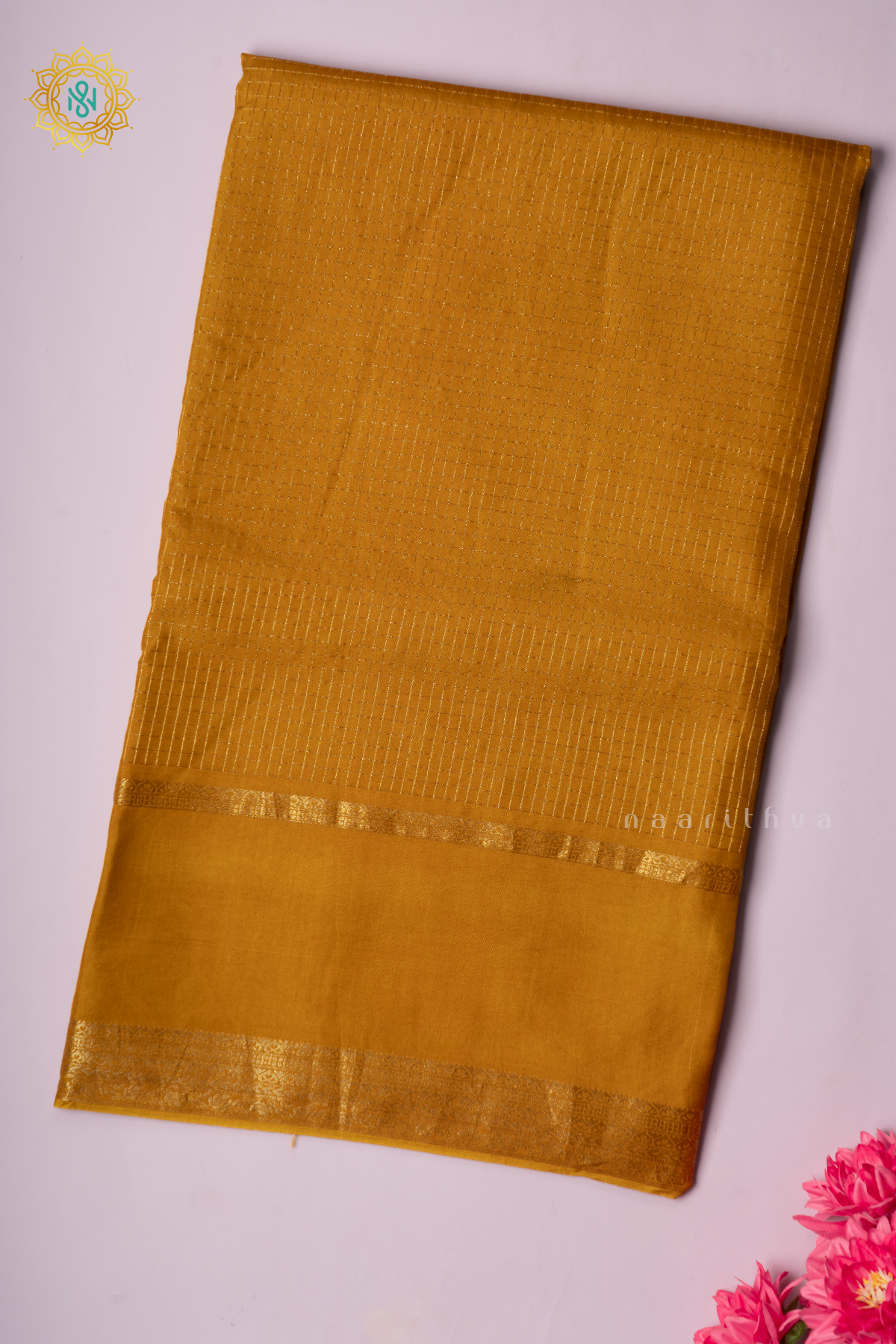 YELLOW - SEMI CREPE SILK