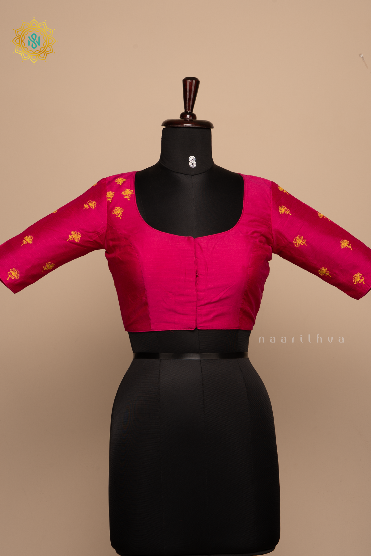 PINK - COTTON SILK READYMADE BLOUSE
