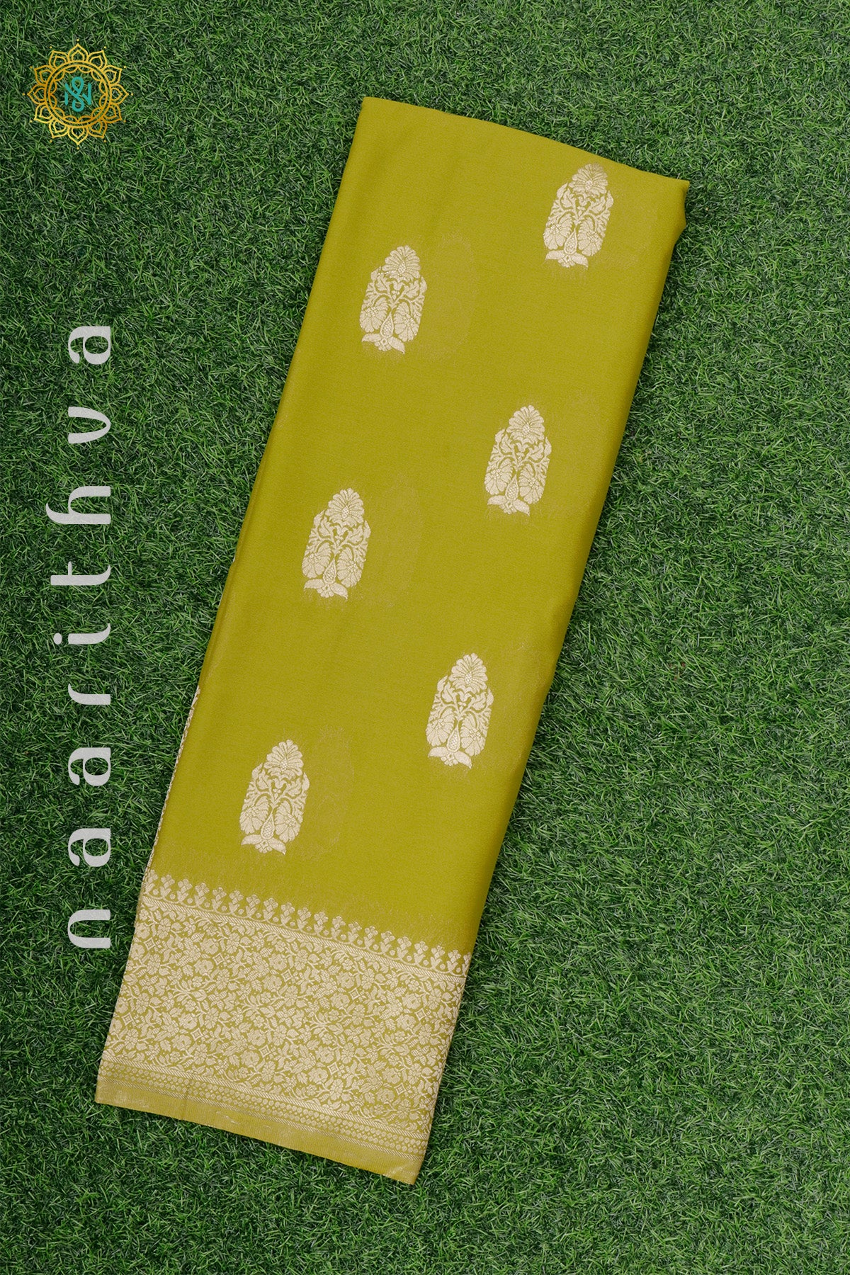 PARROT GREEN - SEMI CHIFFON GEORGETTE