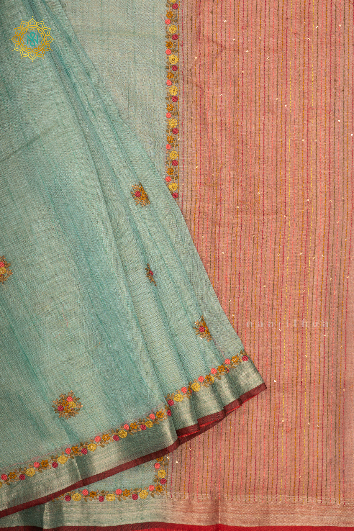 AQUA GREEN - LINEN TISSUE