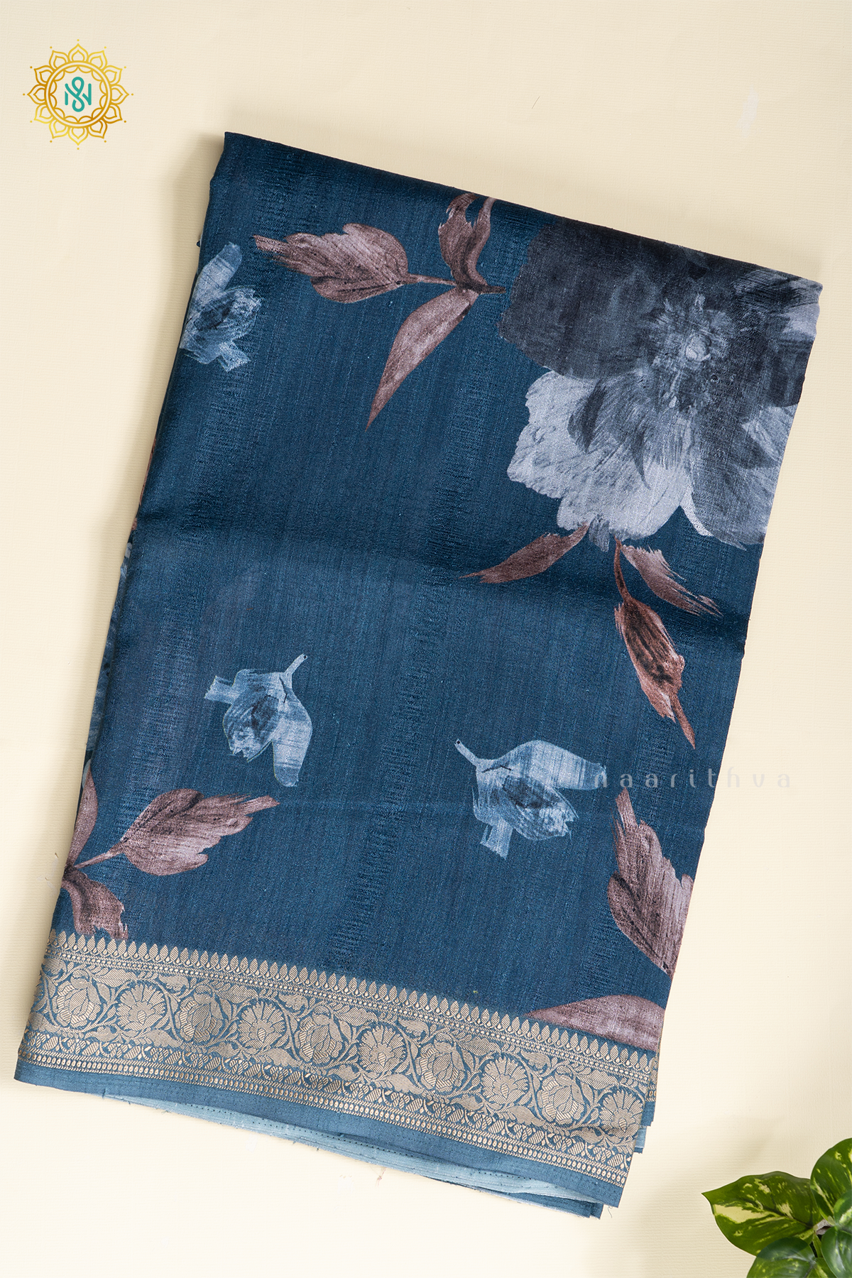 PEACOCK BLUE - SOFT TUSSAR