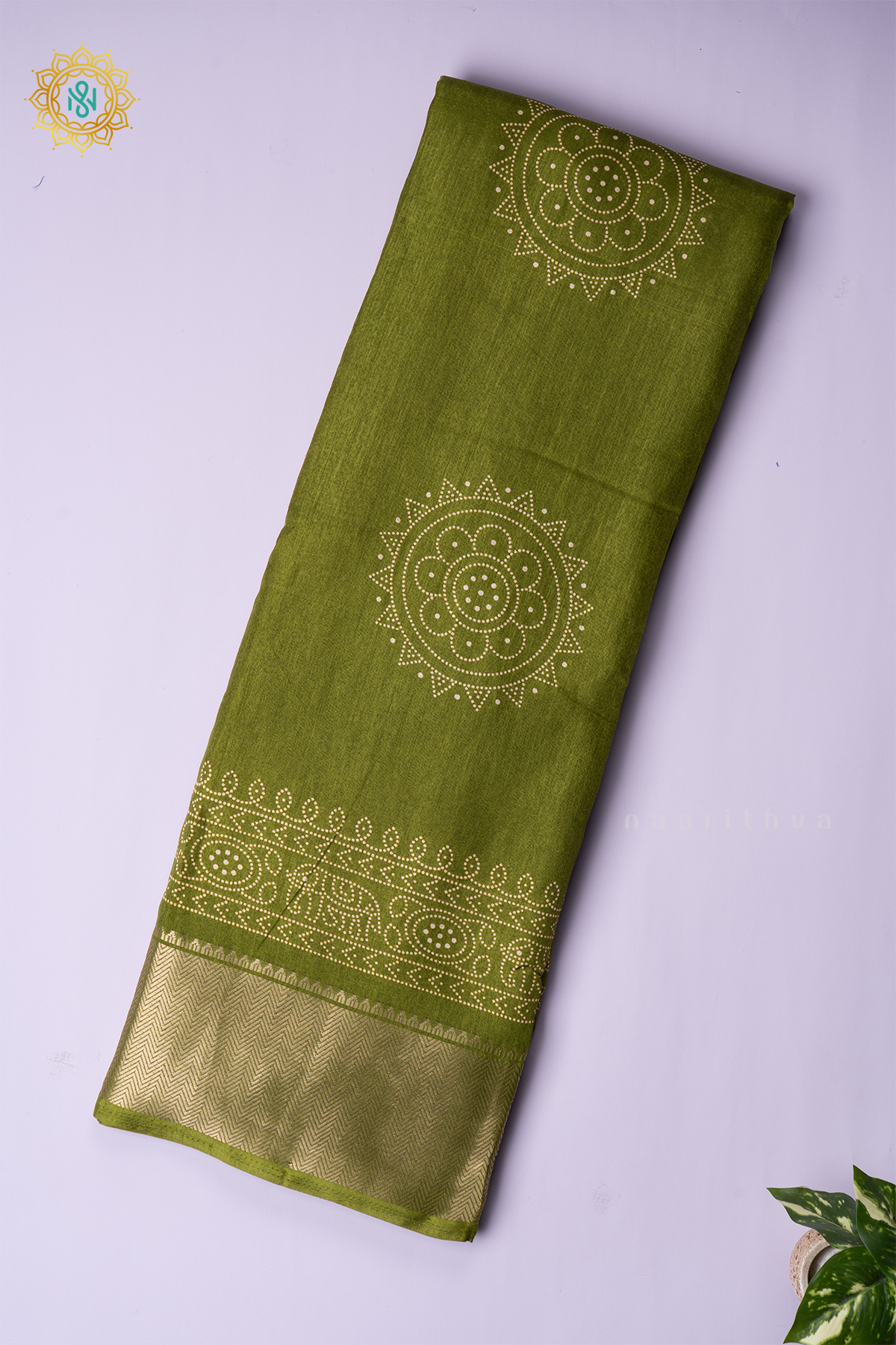 PARROT GREEN - DOLA SILK