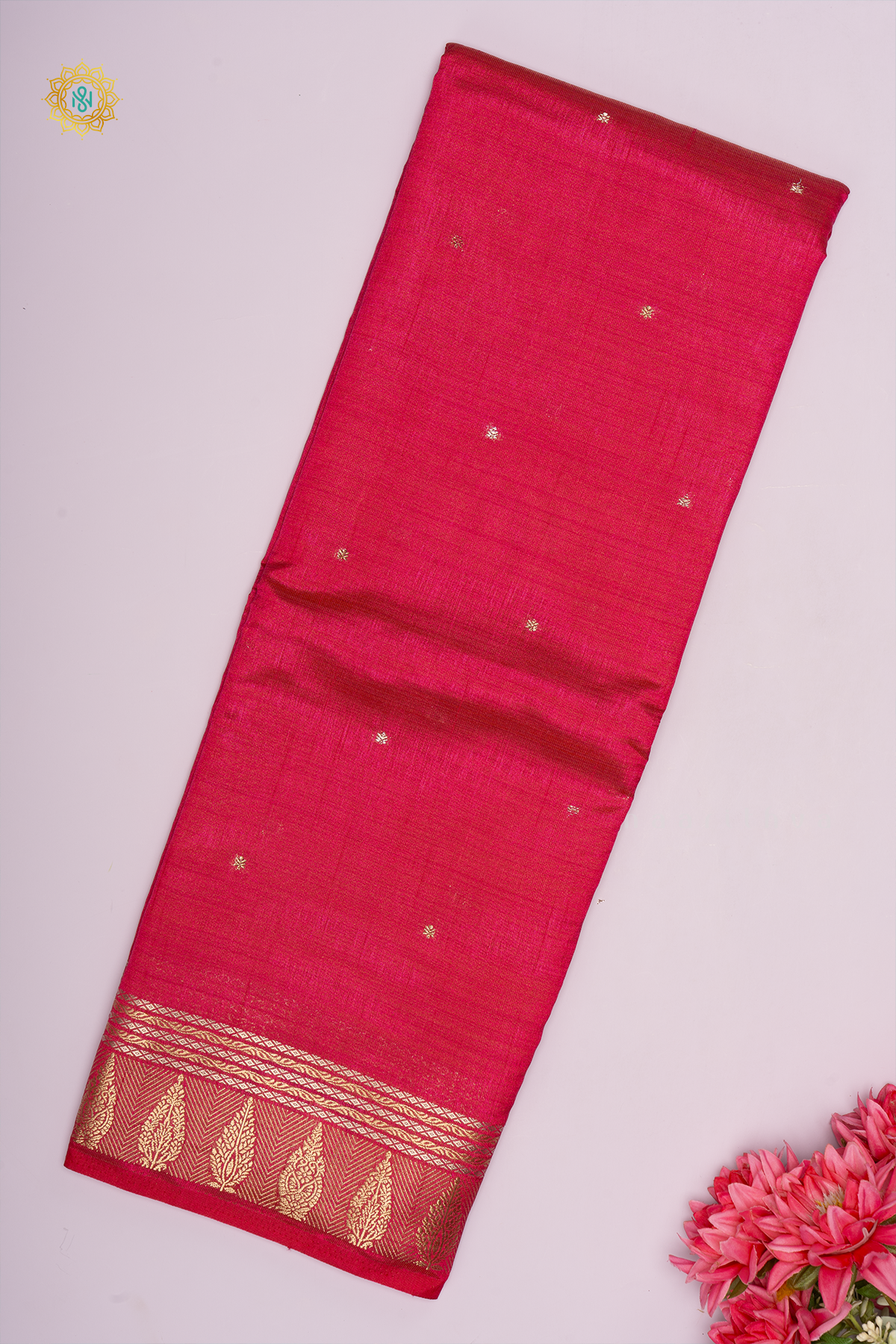 PINK - SEMI RAW SILK
