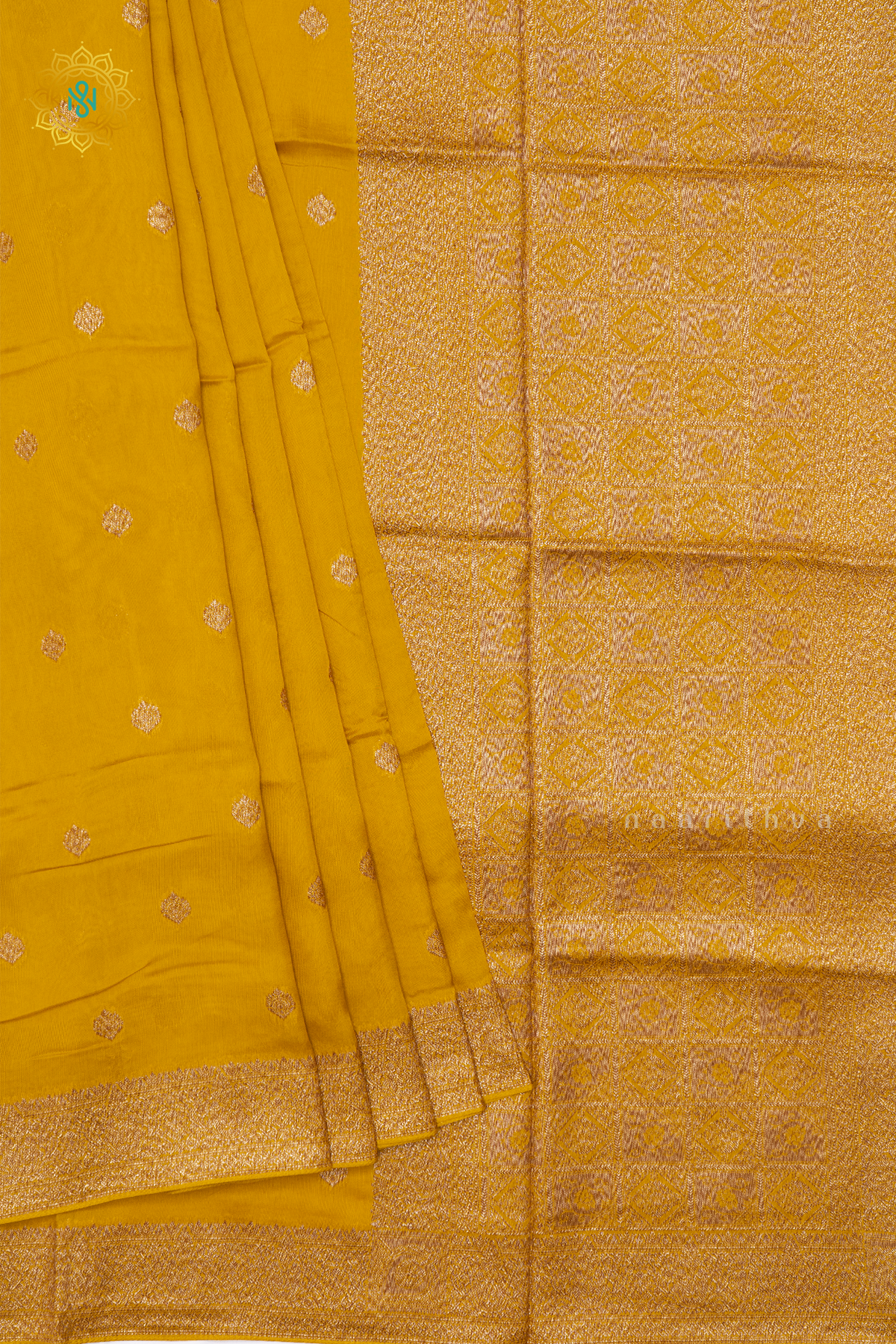 YELLOW - SEMI TUSSAR SILK