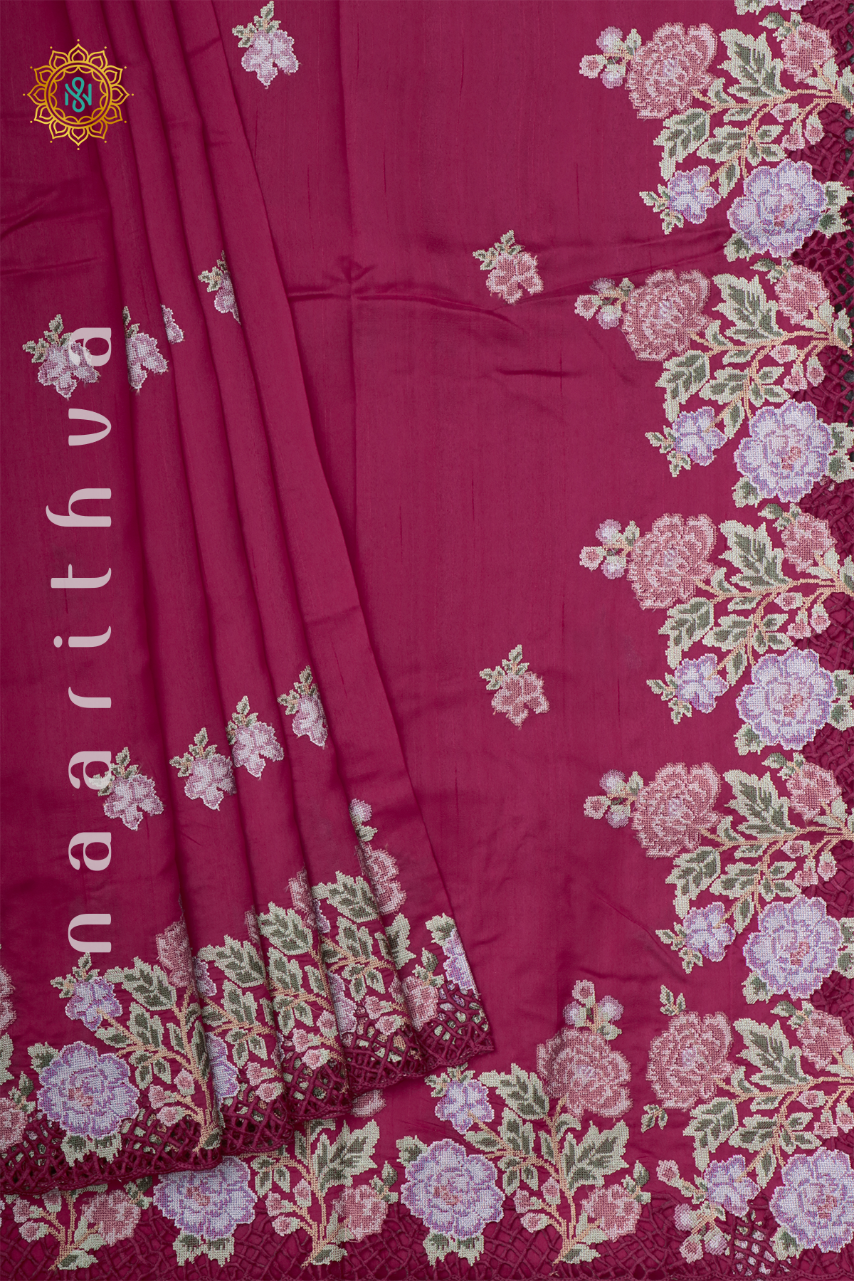 PINK - SEMI TUSSAR SILK