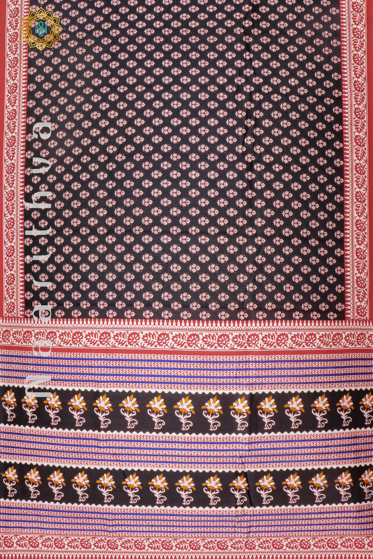 BLACK WITH RED - KOTHA TUSSAR