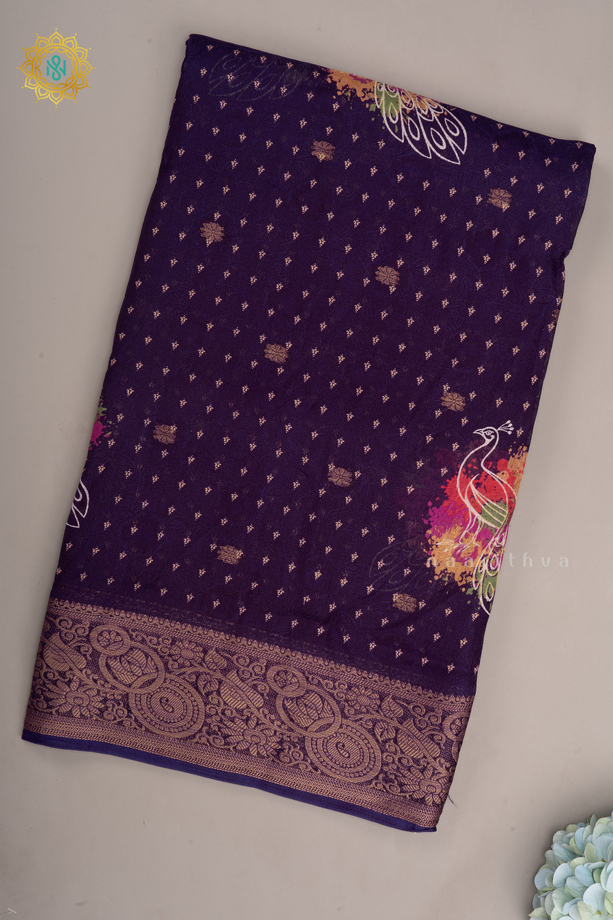 PURPLE - SEMI GEORGETTE